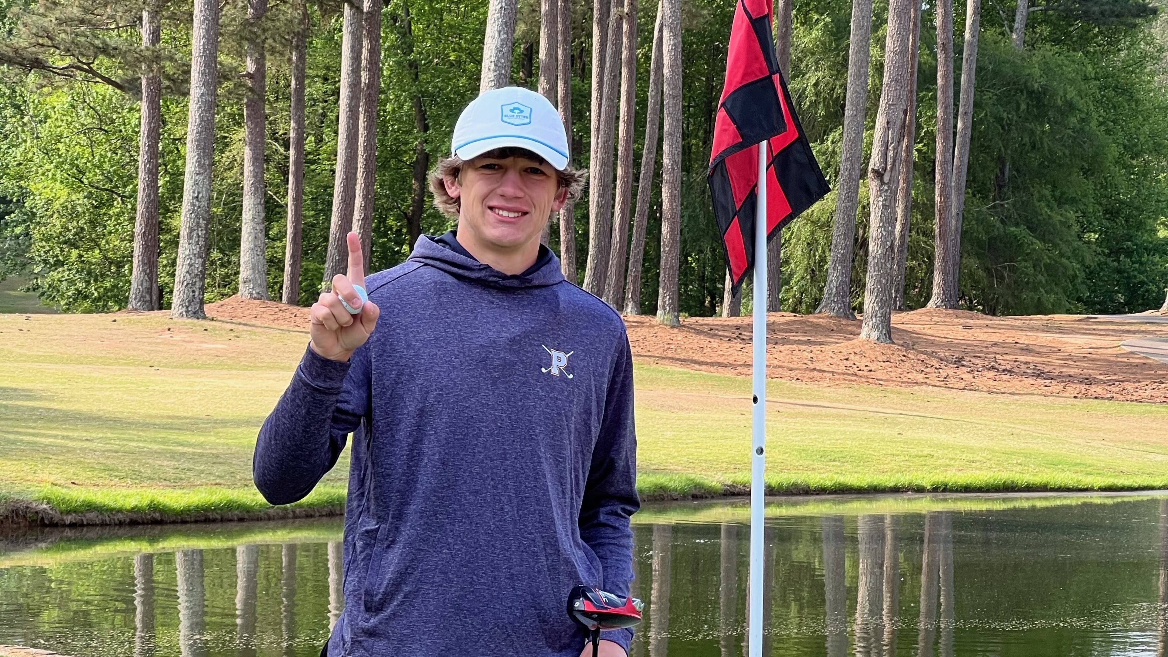 Will Baker of Prince Avenue Christian shot 61, including a hole-in-one on a par-4 hole at Lane Creek Golf Club in Bishop.