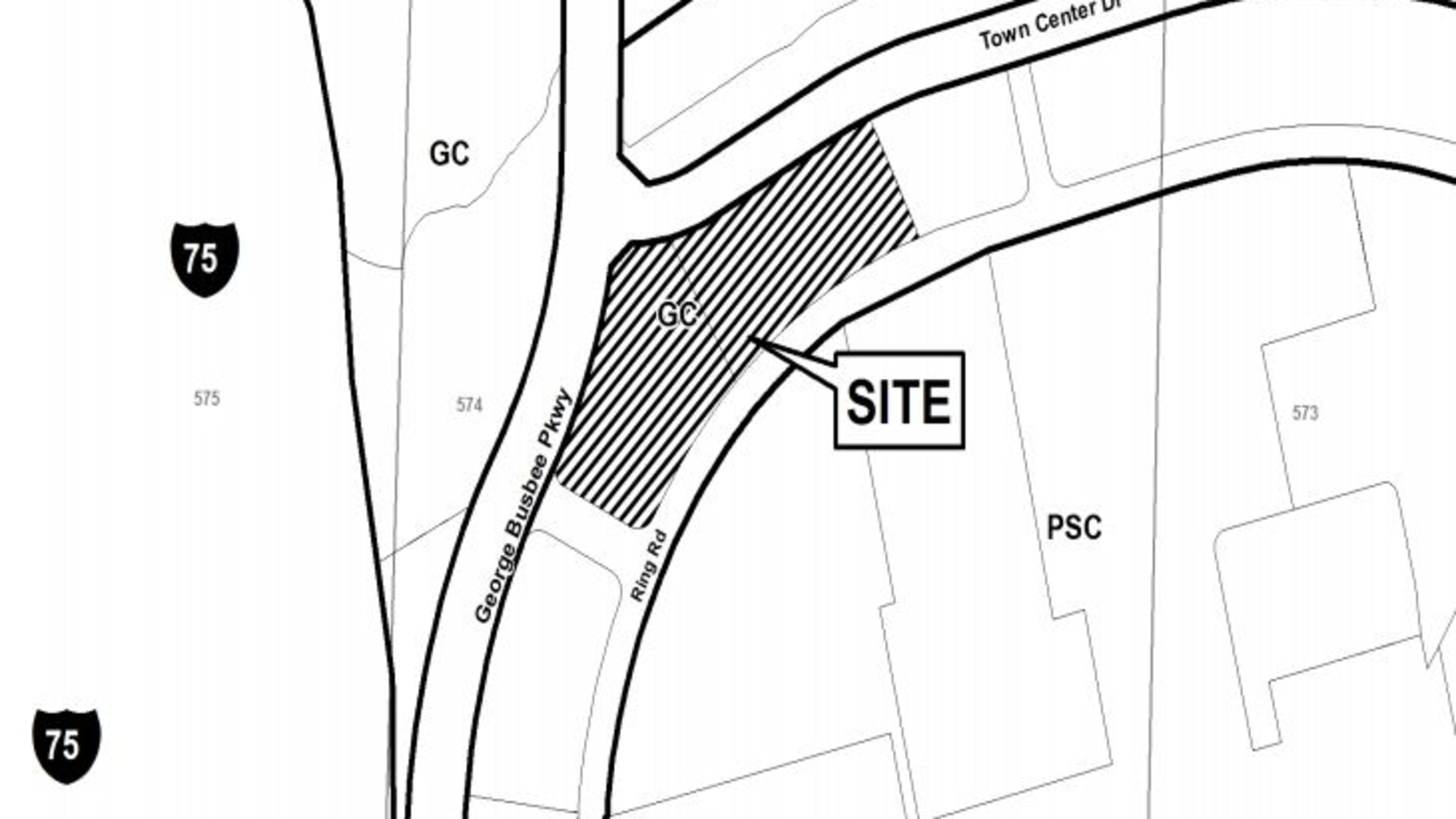 Chattanooga-based Vision Hospitality Group has proposed to a build a suite hotel near the Town Center at Cobb in Kennesaw. (Cobb County preliminary zoning analysis)