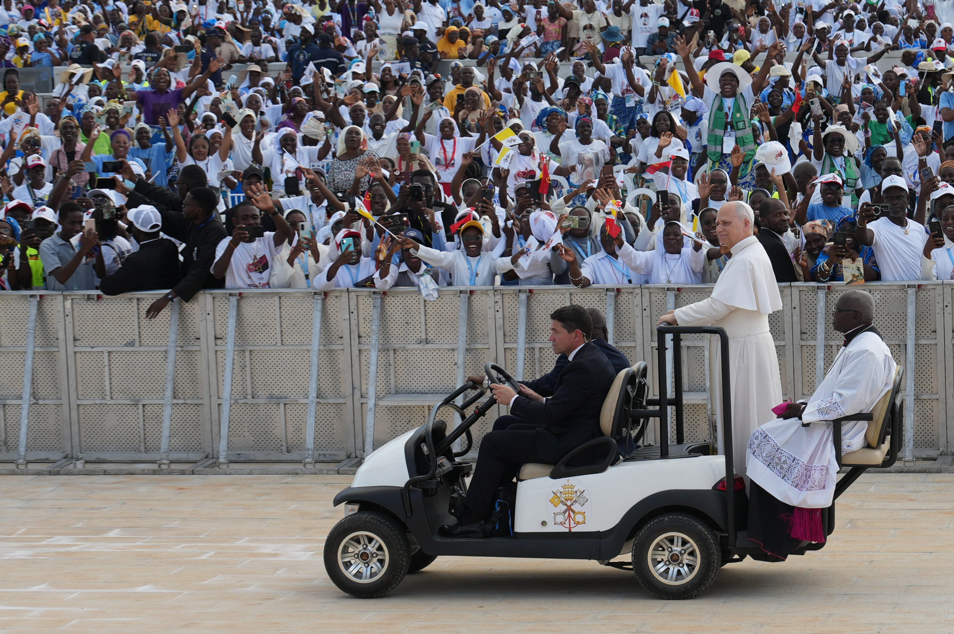 APTOPIX Angola Africa Pope