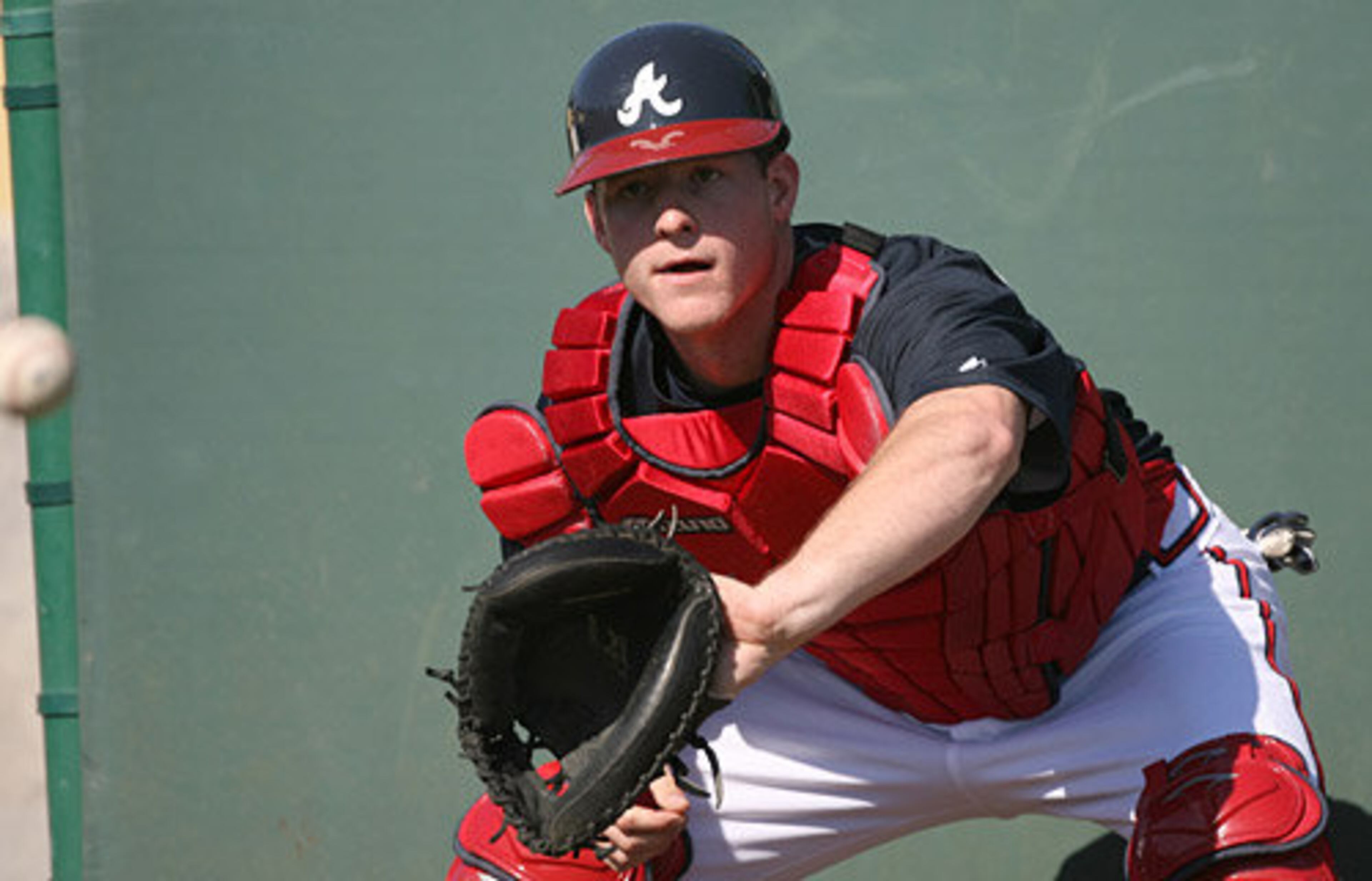 CLINT SAMMONS, C, Georgia - Not part of study since he's been reassigned to AAA Gwinnett. Played at UGA from 2002-2004, hitting .265 with 11 HRs and 93 RBIs.