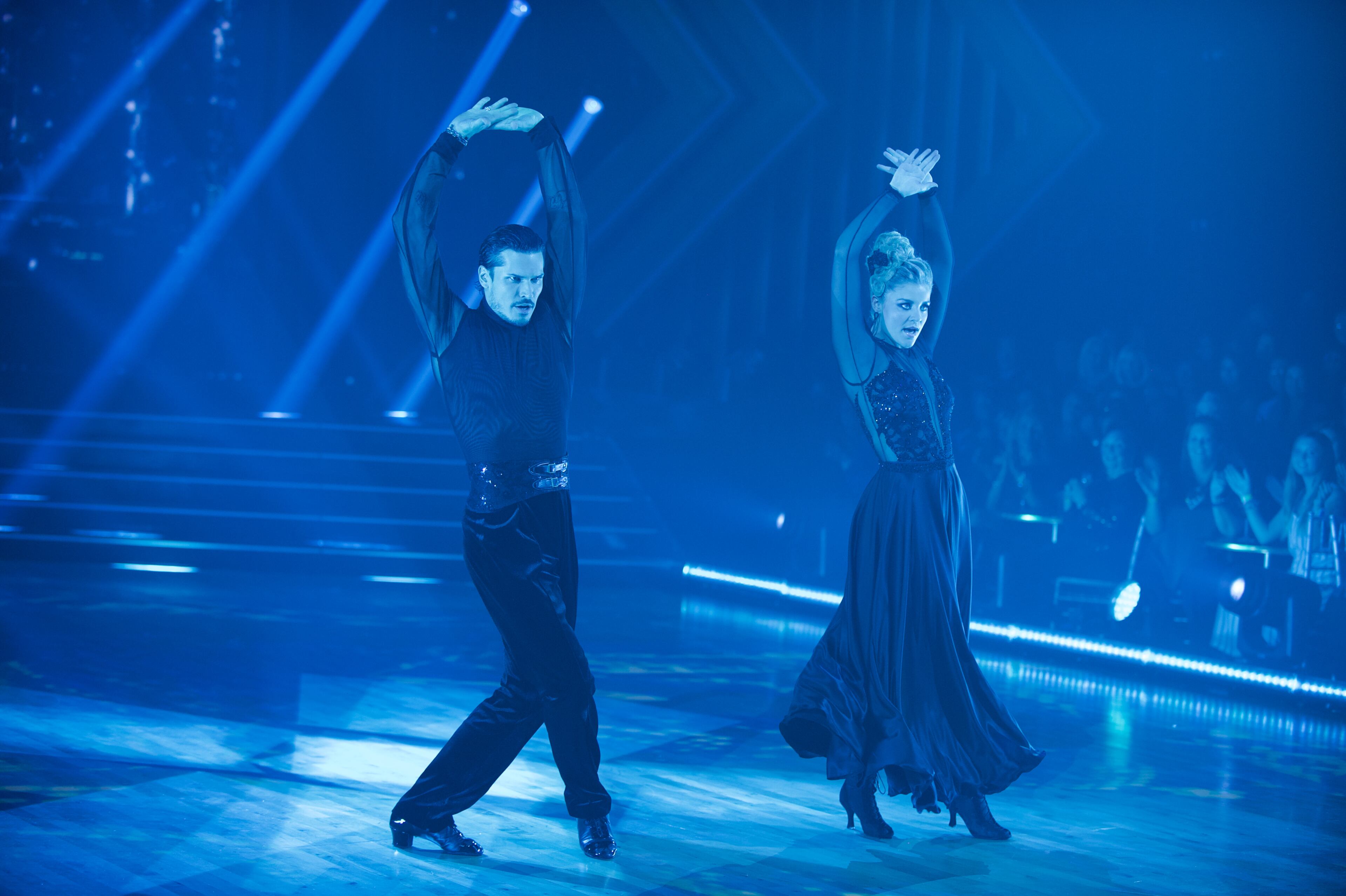 DANCING WITH THE STARS - "First Elimination" - The 12 celebrity and pro-dancer couples compete a second week with the first elimination of the 2019 season, live, MONDAY, SEPT. 23 (8:00-10:00 p.m. EDT), on ABC. (ABC/Eric McCandless) GLEB SAVCHENKO, LAUREN ALAINA