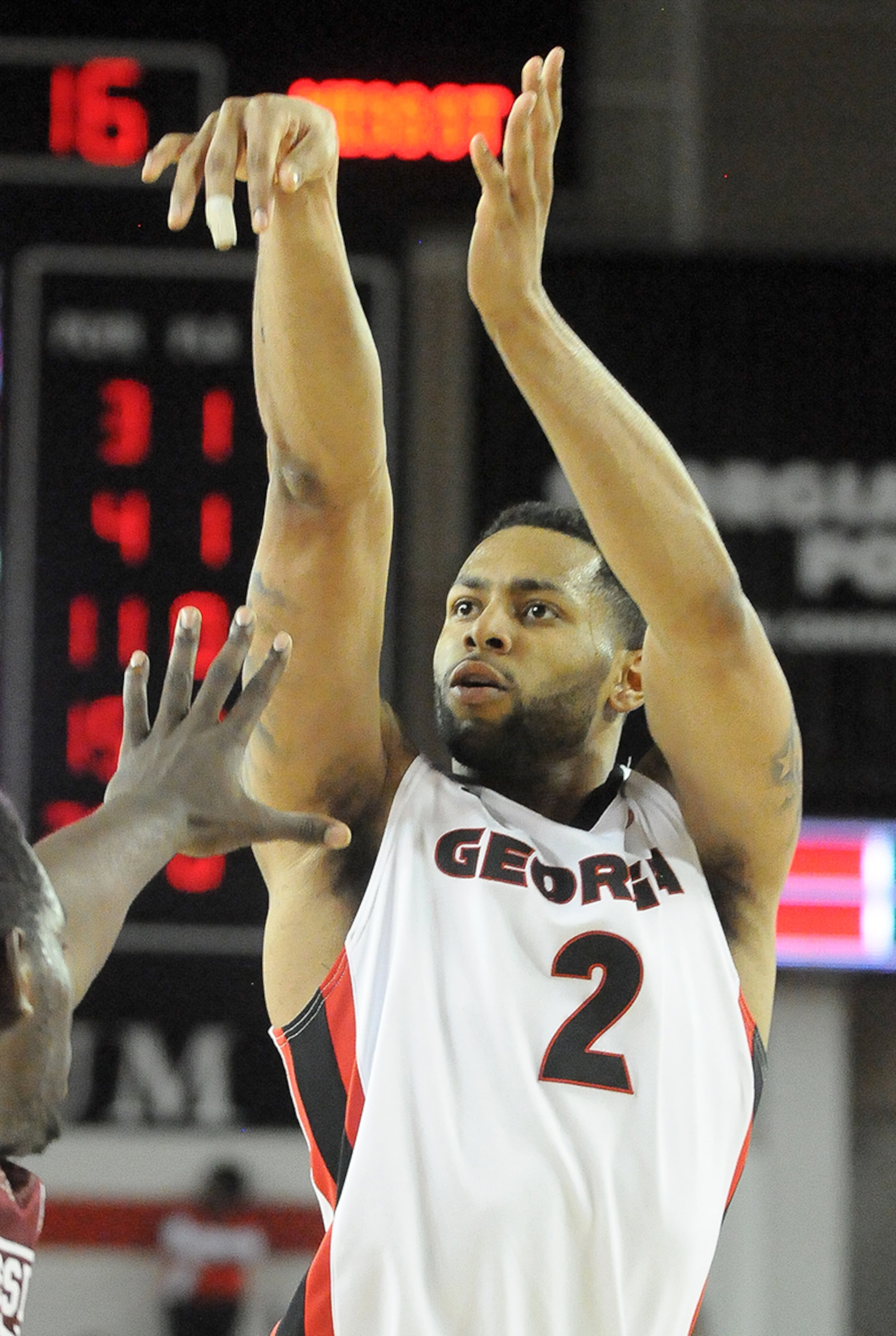Georgia's Marcus Thornton.