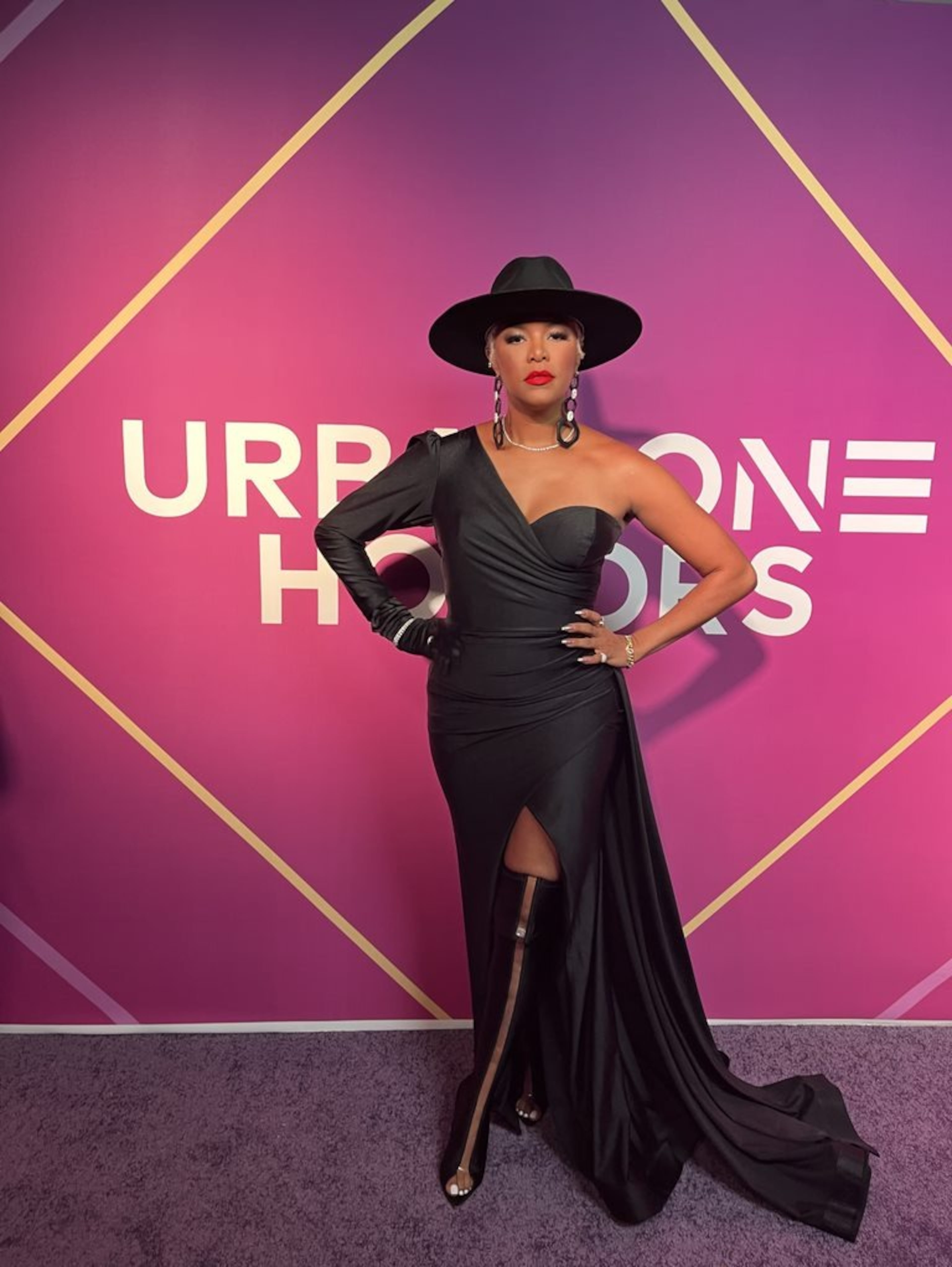 LeToya Luckett at the Urban One Honors red carpet (2022)