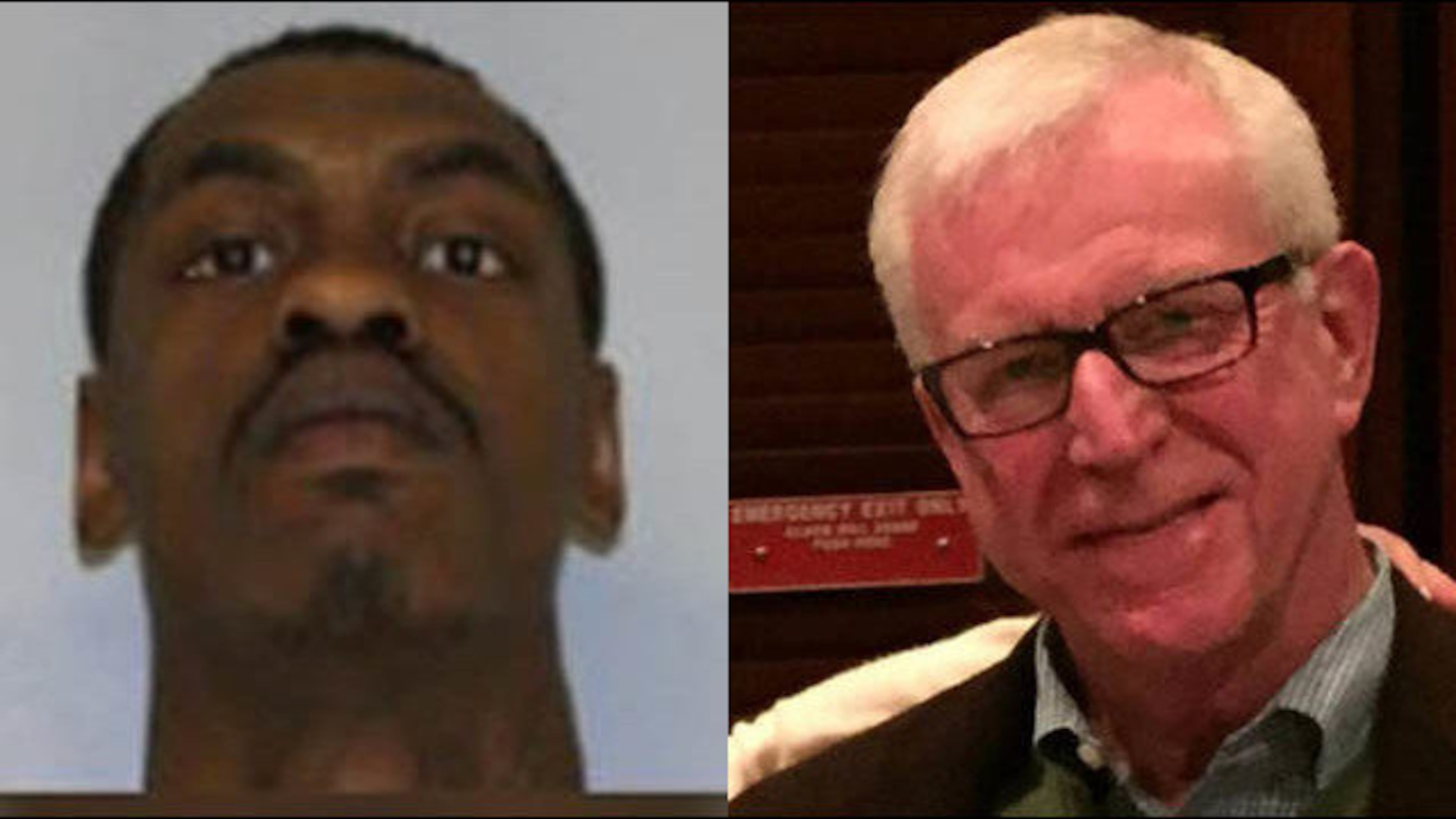 DeMarvin Bennett (left) is accused of killing 73-year-old Jack Hough. (Photos: Gainesville Police Department / Channel 2 Action News)