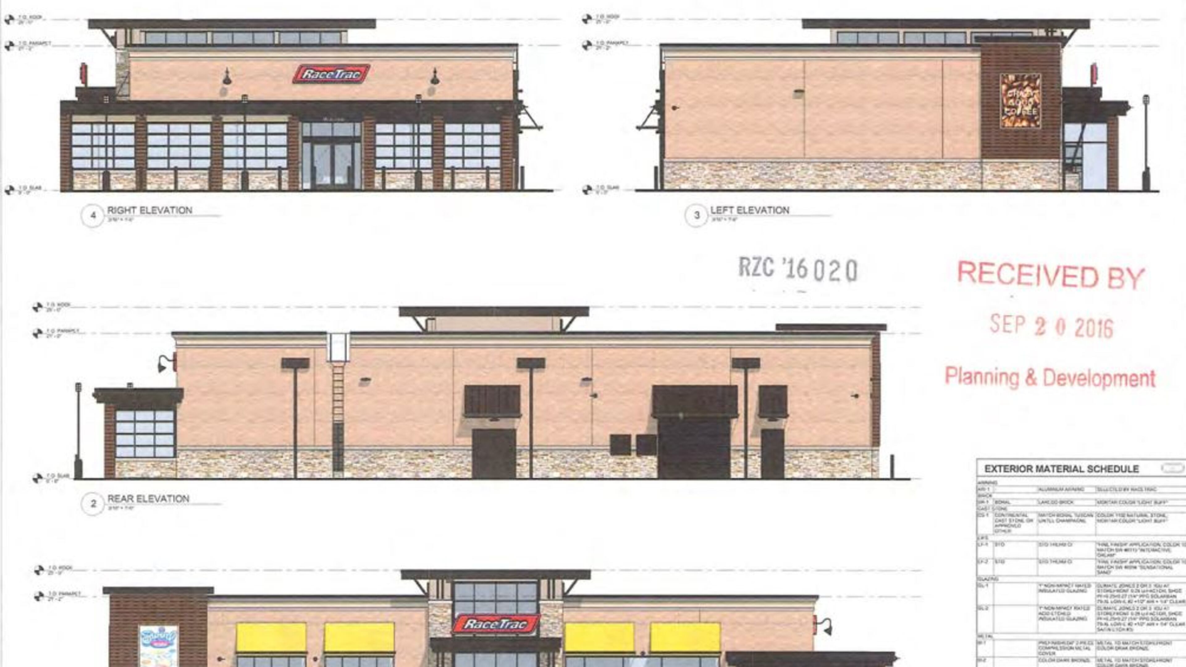 A new RaceTrac store is proposed near the intersection of Beaver Ruin and Shackleford roads, not far from I-85. (Credit: Gwinnett County Planning Commission documents)