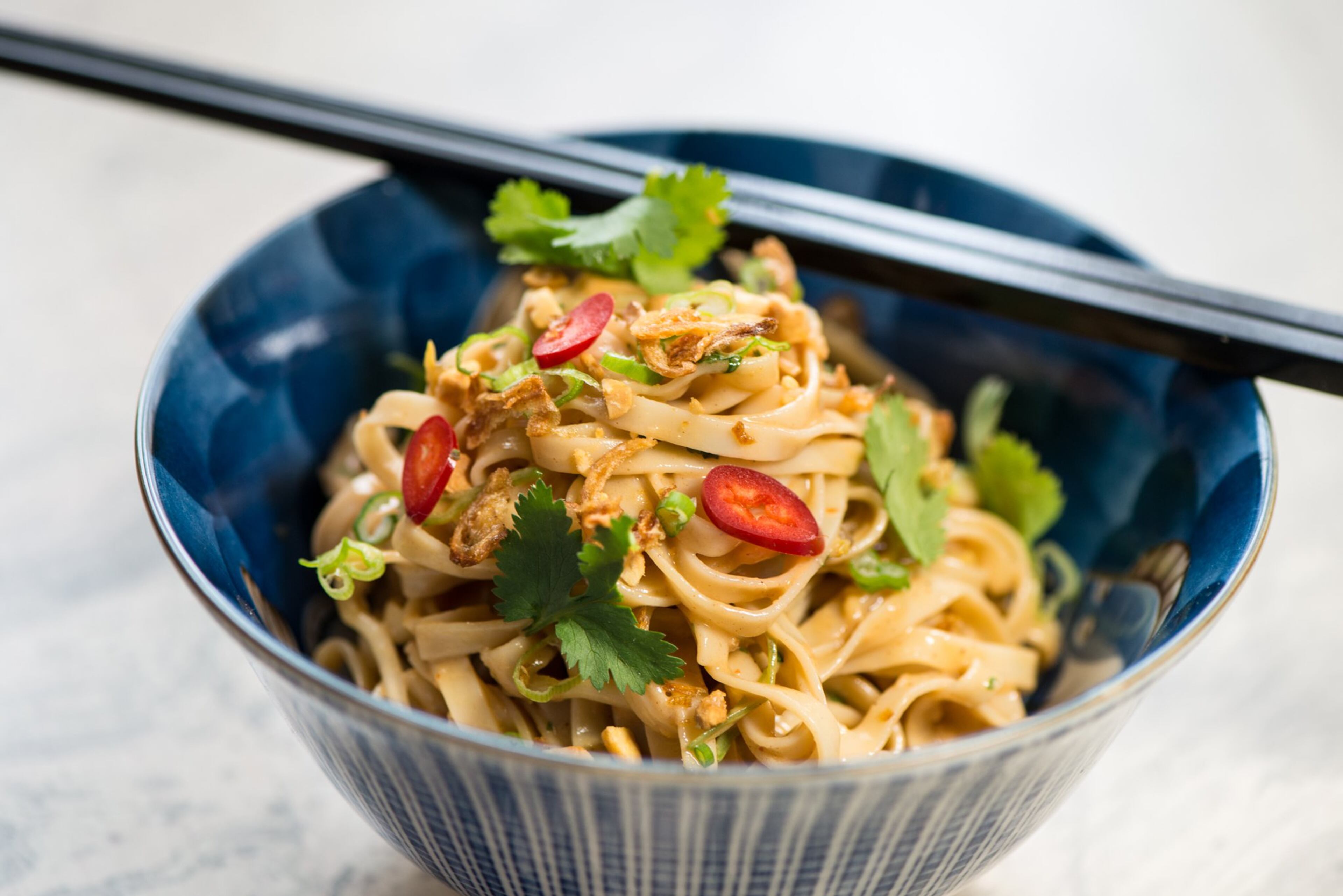 Sweet and Spicy Cold Noodles. Photo credit- Mia Yakel.