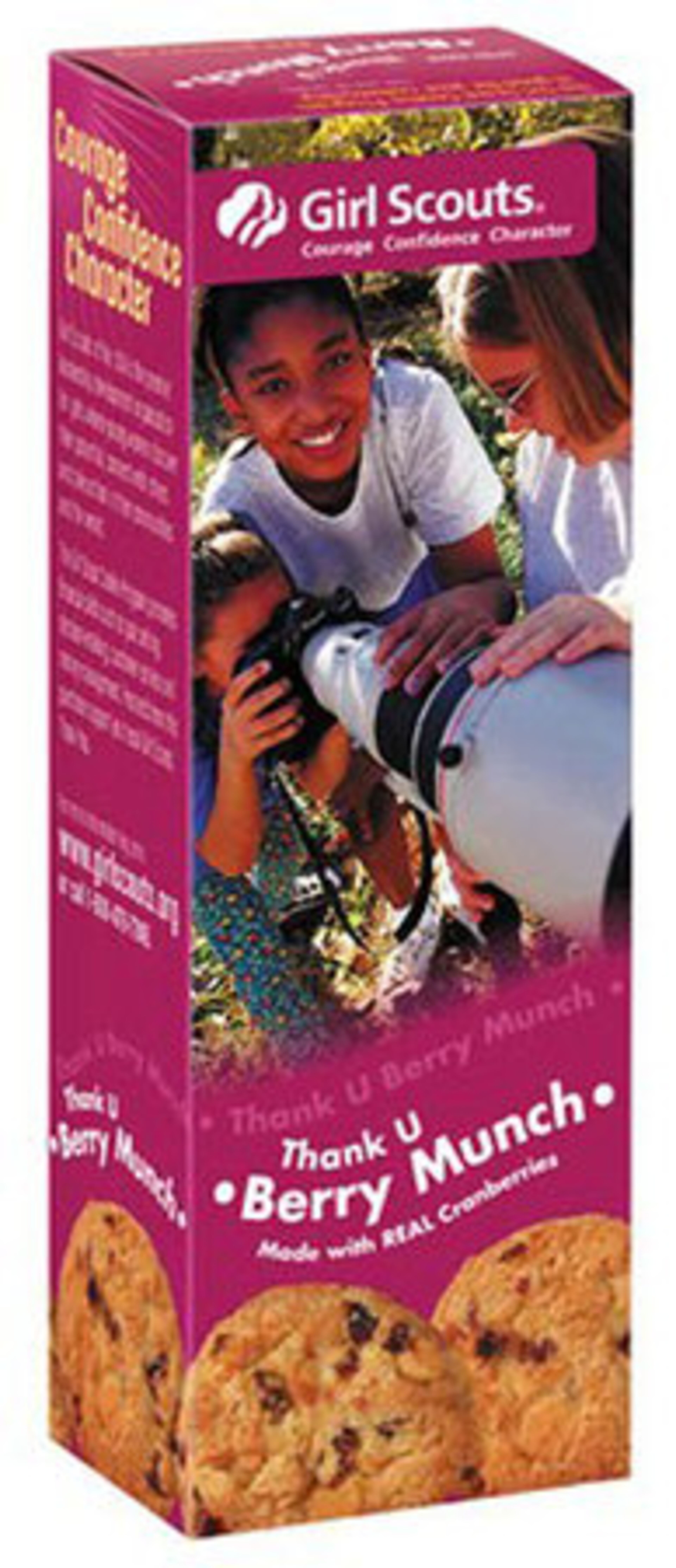 THANK U BERRY MUNCH (Not available in Georgia) -- With cranberries and white fudge chips.l