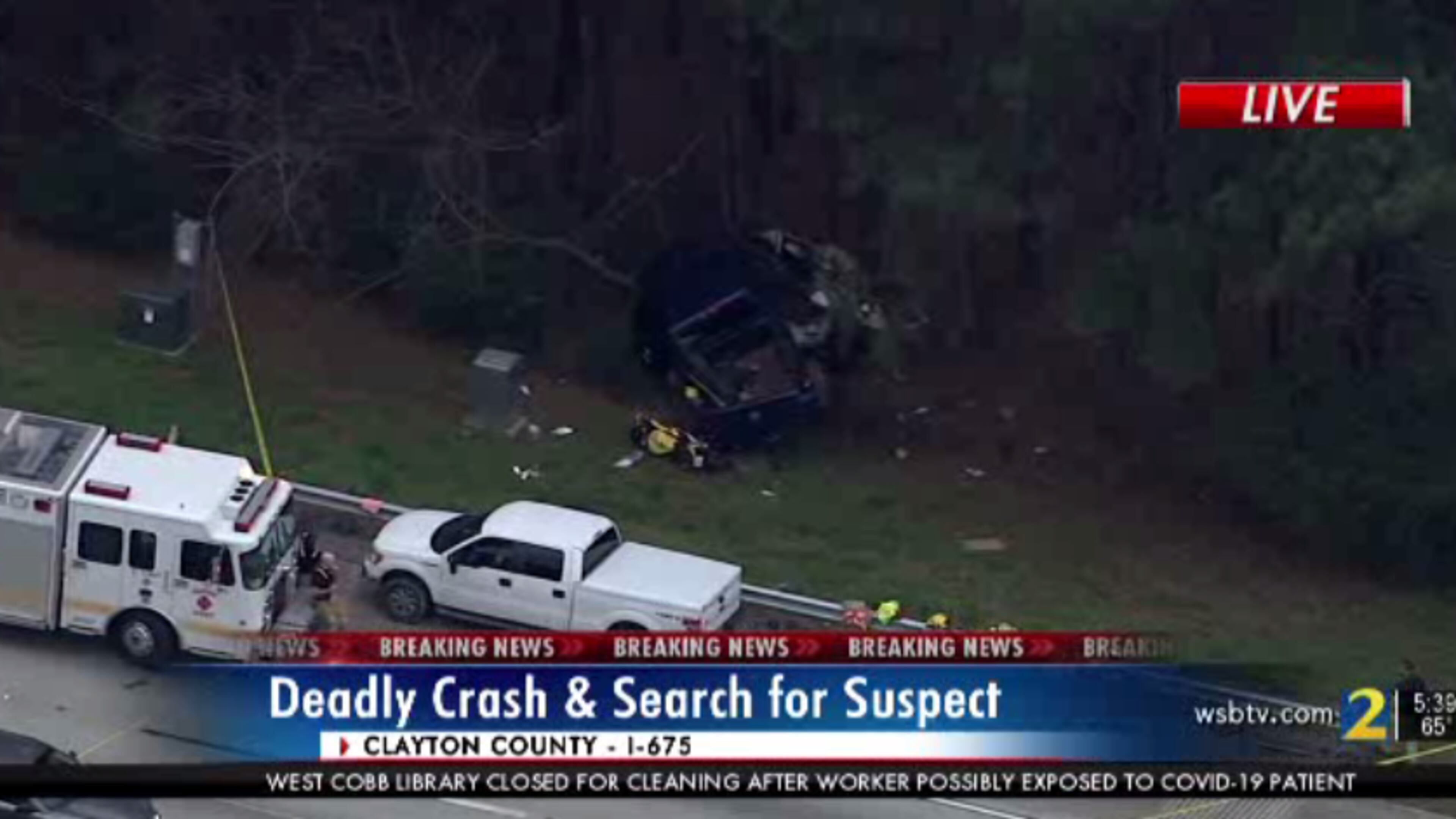 Authorities investigated a deadly wreck in Clayton County that shut down I-675 for more than seven hours Tuesday afternoon.