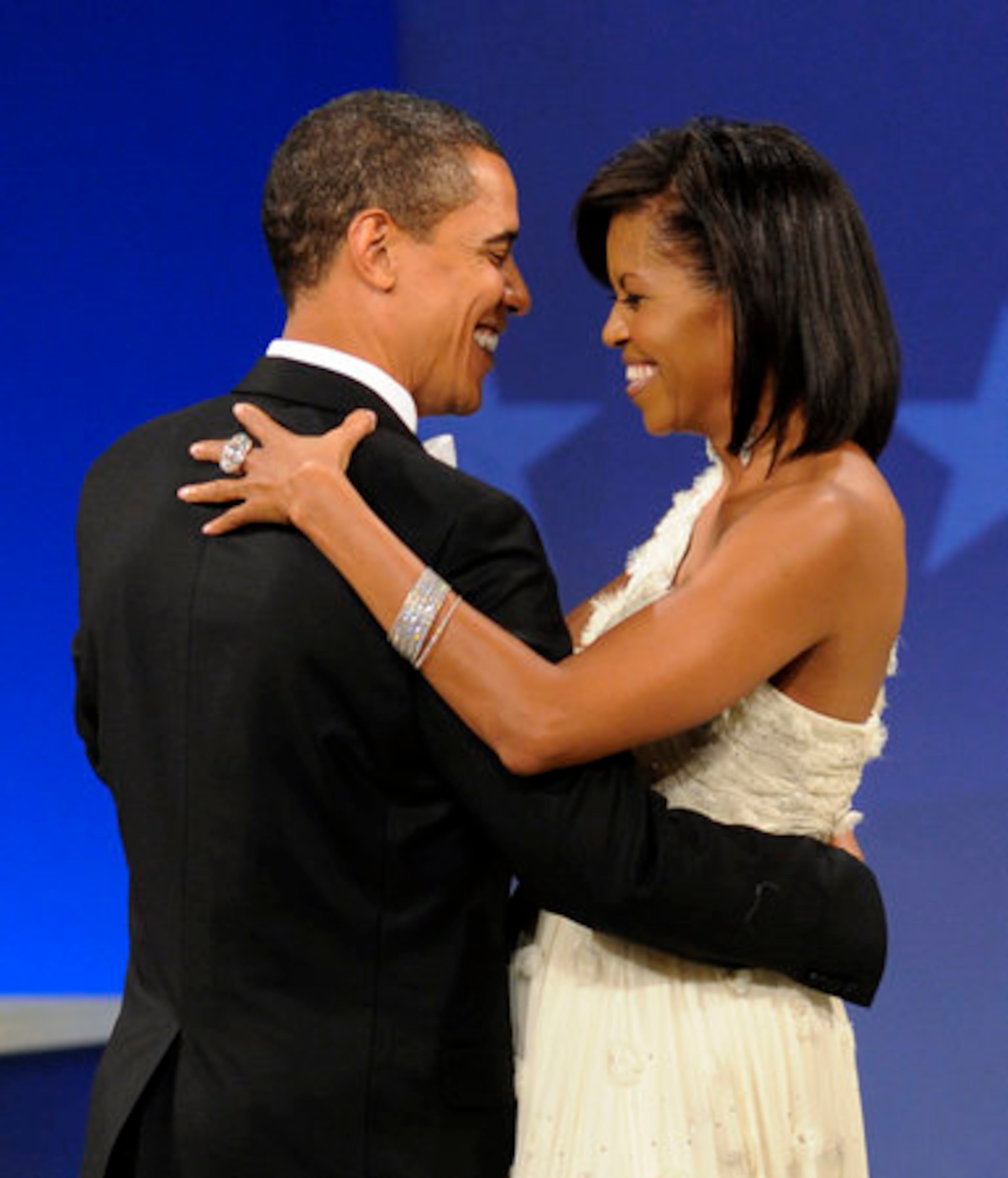 And looked happy and very much in love.