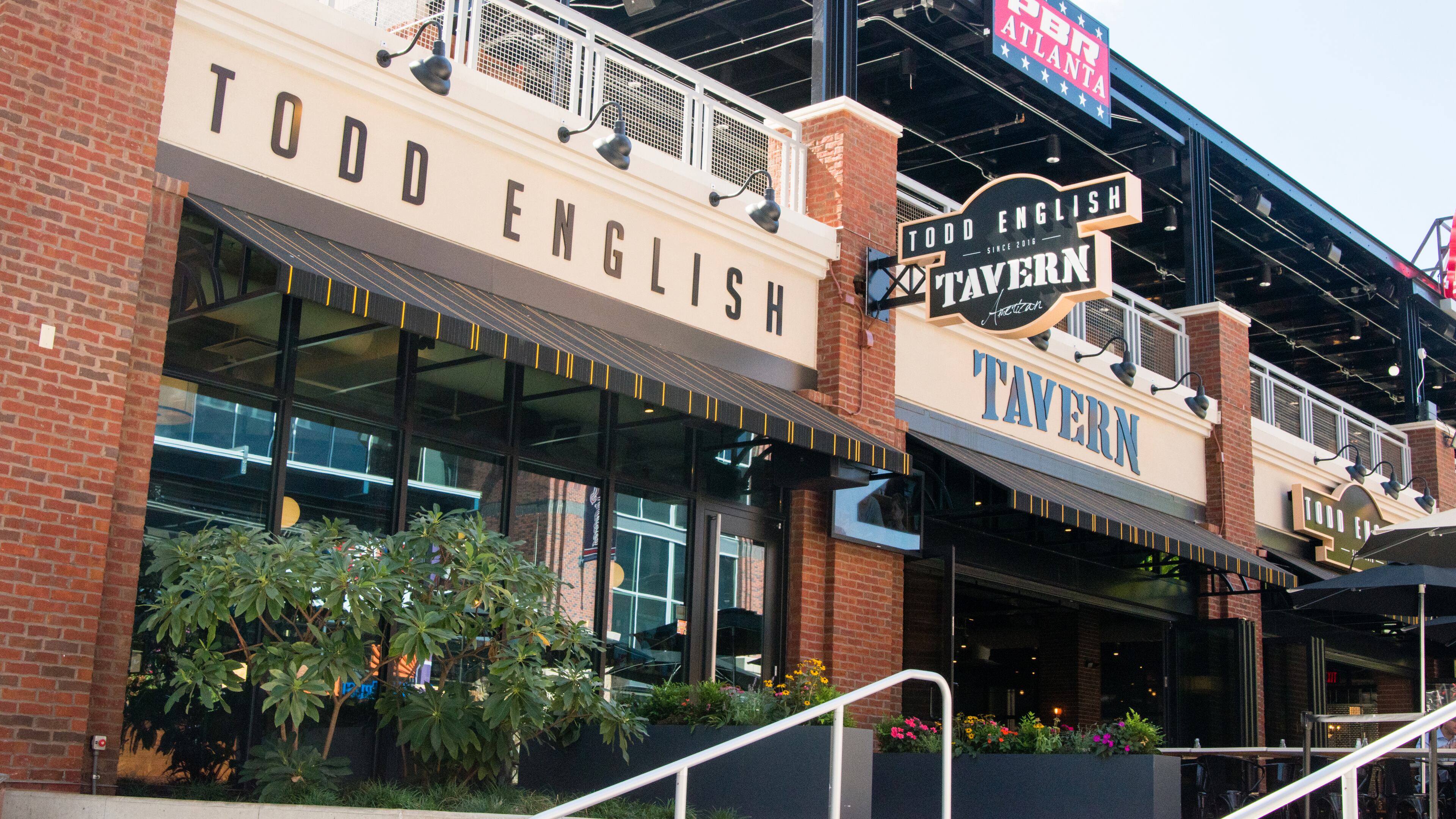 The exterior of Todd English Tavern, which was part of the LIVE! at the Battery development adjacent to Suntrust Park. CONTRIBUTED BY HENRI HOLLIS
