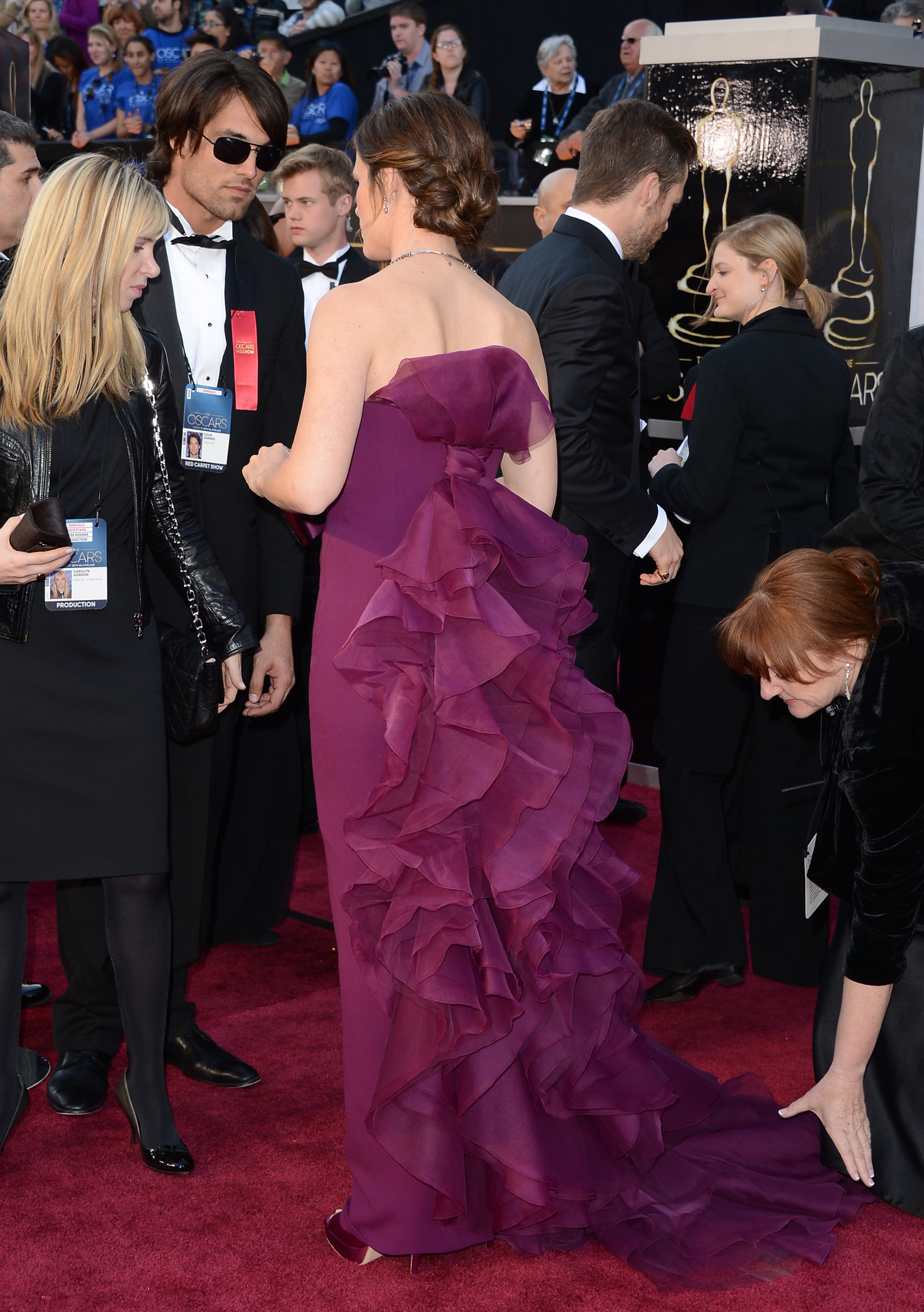 HOLLYWOOD, CA - FEBRUARY 24: Actress Jennifer Garner arrives at the Oscars at Hollywood & Highland Center on February 24, 2013 in Hollywood, California. (Photo by Jason Merritt/Getty Images)