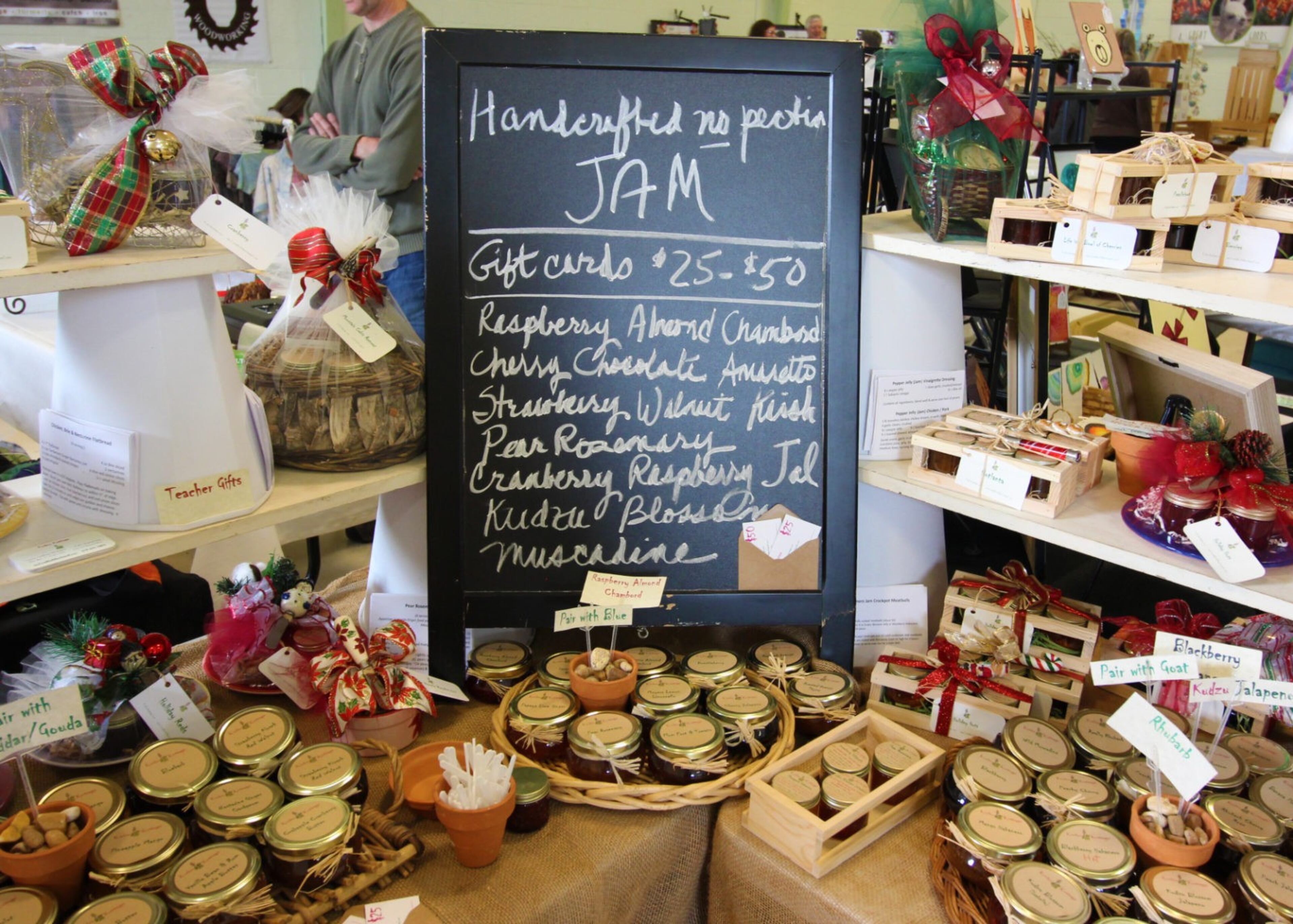 Shop for unique, handmade and eco-friendly gifts at the Back to Nature Holiday Market at Chattahoochee Nature Center on Saturday. (Photo courtesy of Chattahoochee Nature Center)