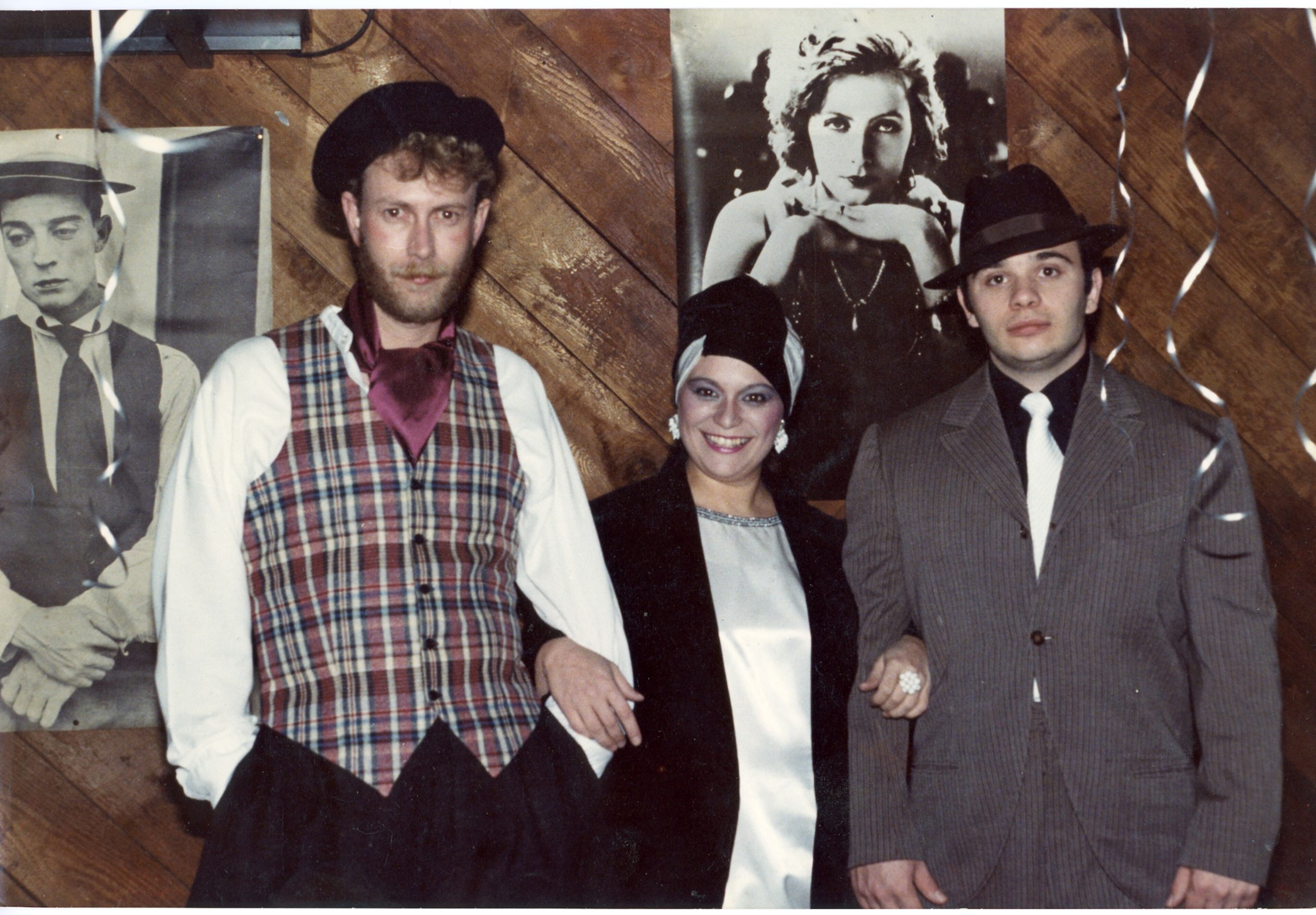 Backstreet doorman Todd Hunter (from left) and co-owners Vicki and Henry Vara were photographed in the club on New Year's Eve in 1981. AJC file