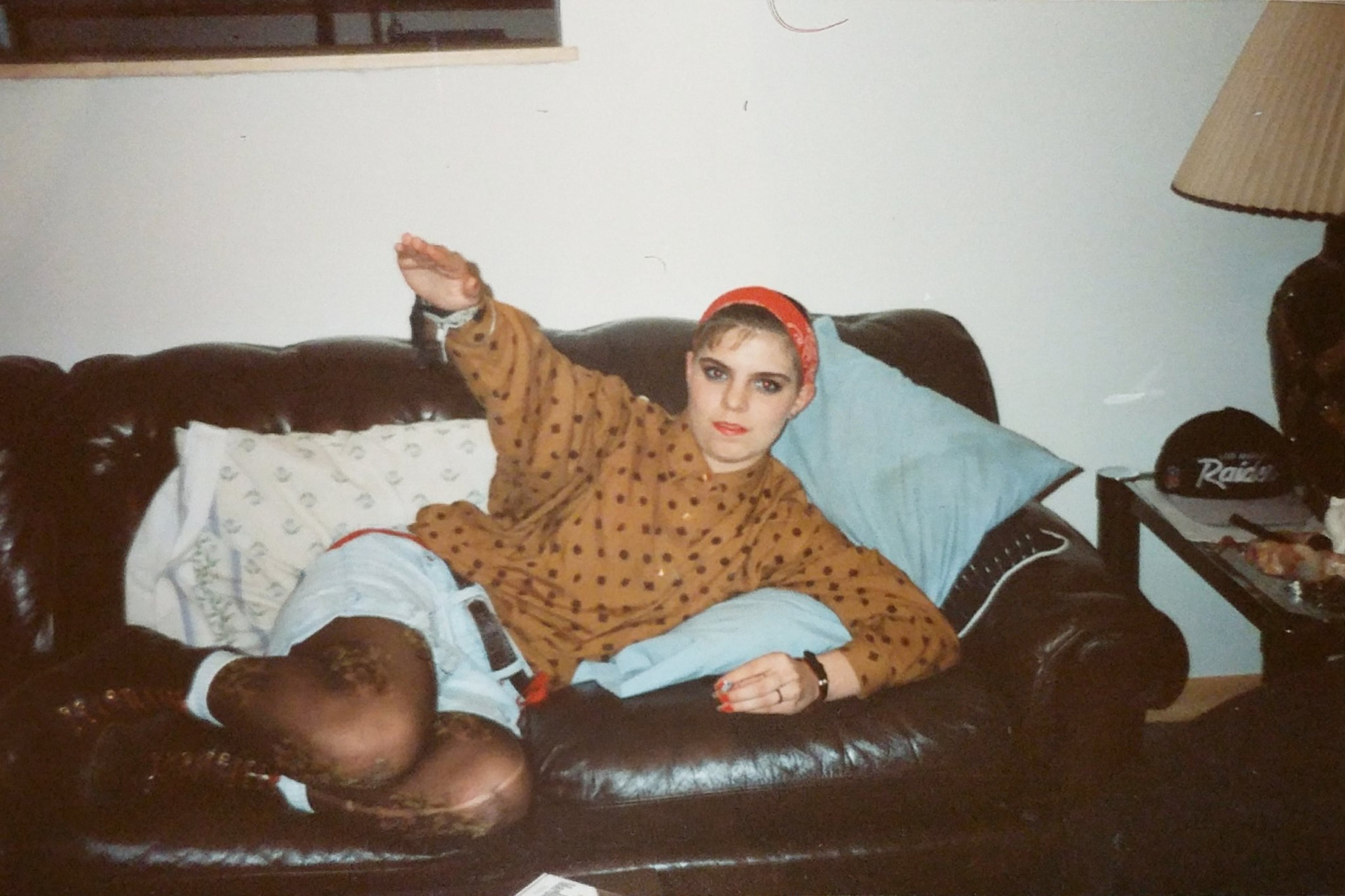 In her skinhead days, the only hair Martinez let grow was a tuft of bangs. (Contributed photo)