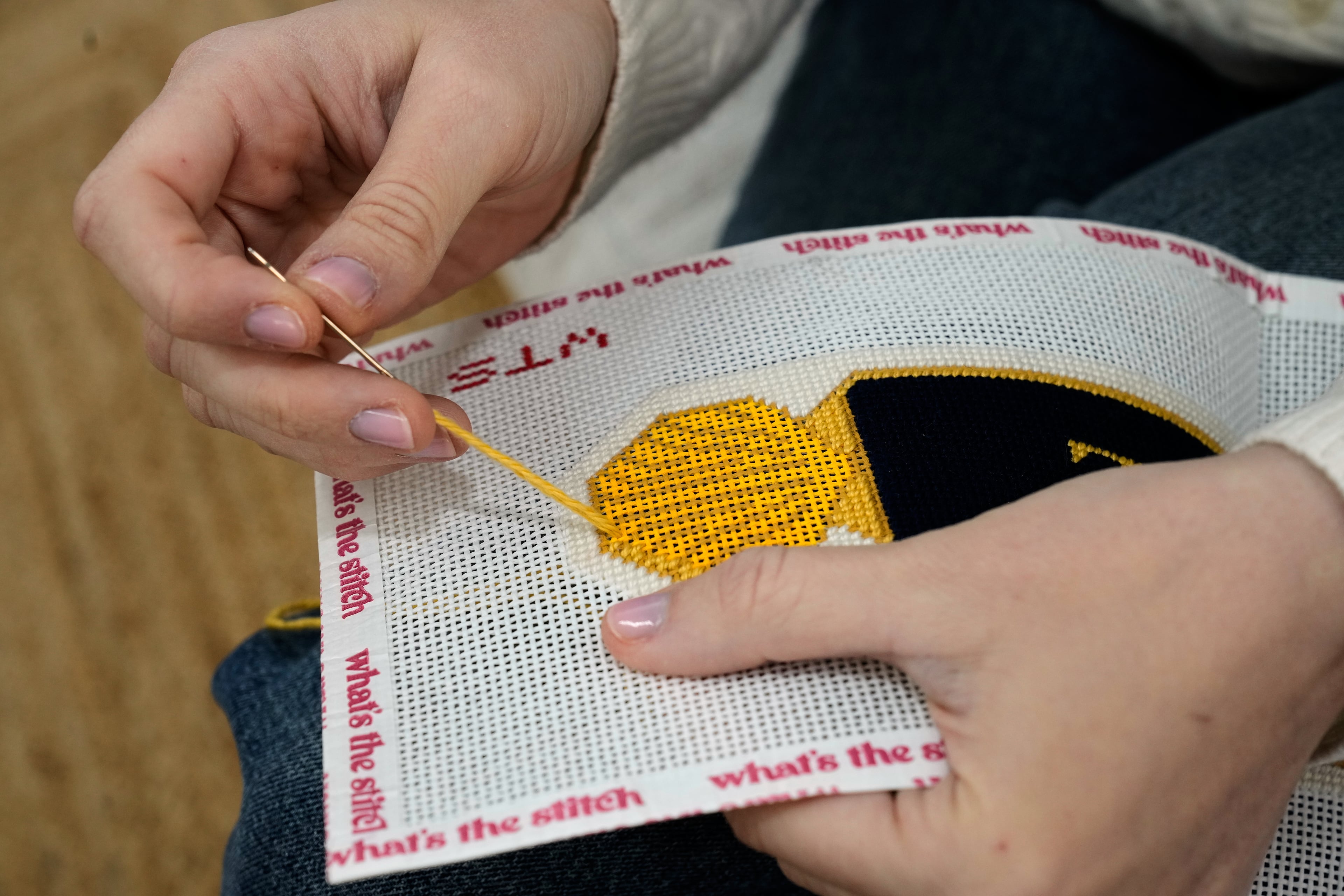 "Grandma hobbies" are a rising trend among young people as they seek to revisit handmade crafts and skills like embroidery, sewing and quilting. (Richard Drew/AP Photo file)