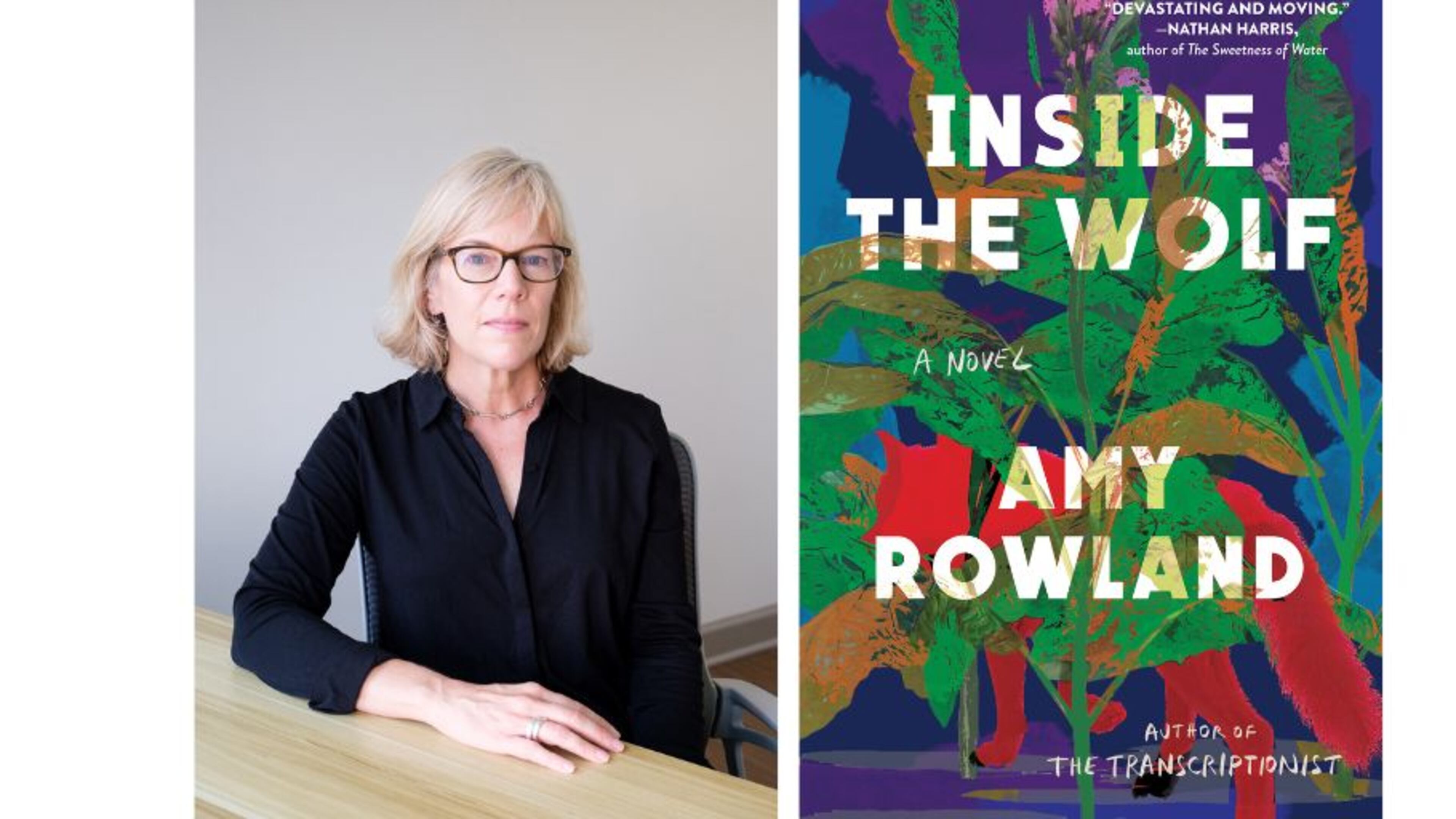 Amy Rowland is the author of "Inside the Wolf."
Courtesy of Algonquin
