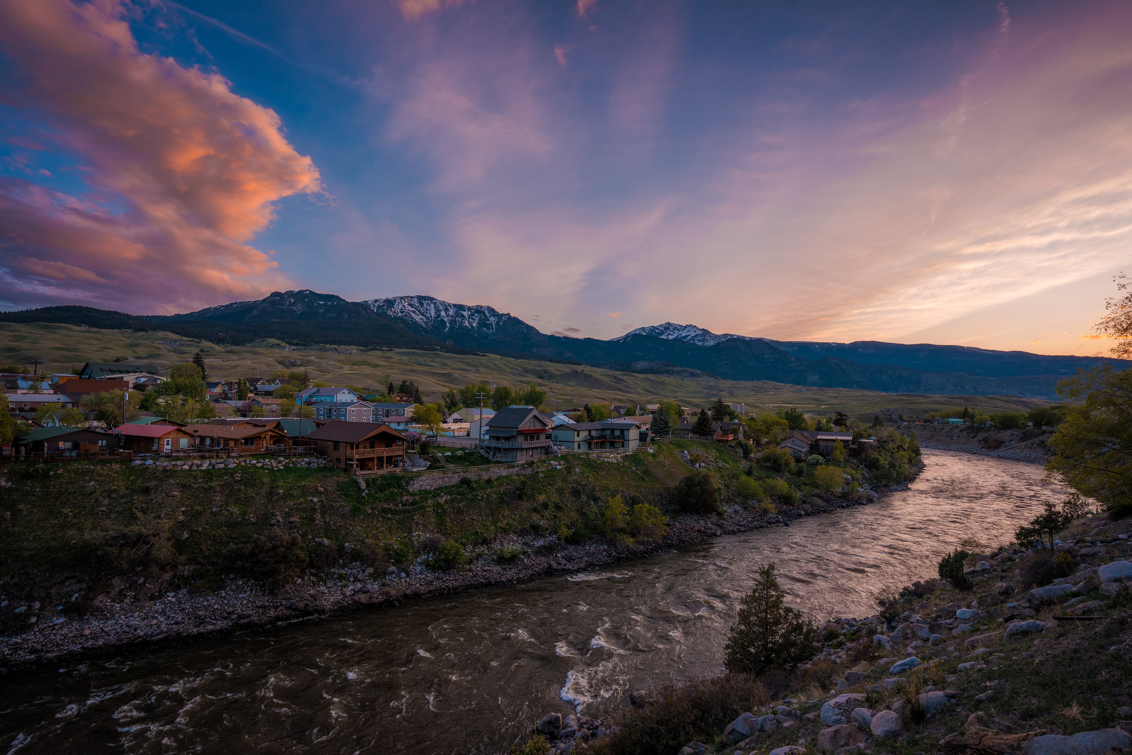 Making Gardiner, Montana, your home base while traveling the state keeps you close to a lot. (Courtesy of Nate Luebbee via Montana’s Yellowstone Country)