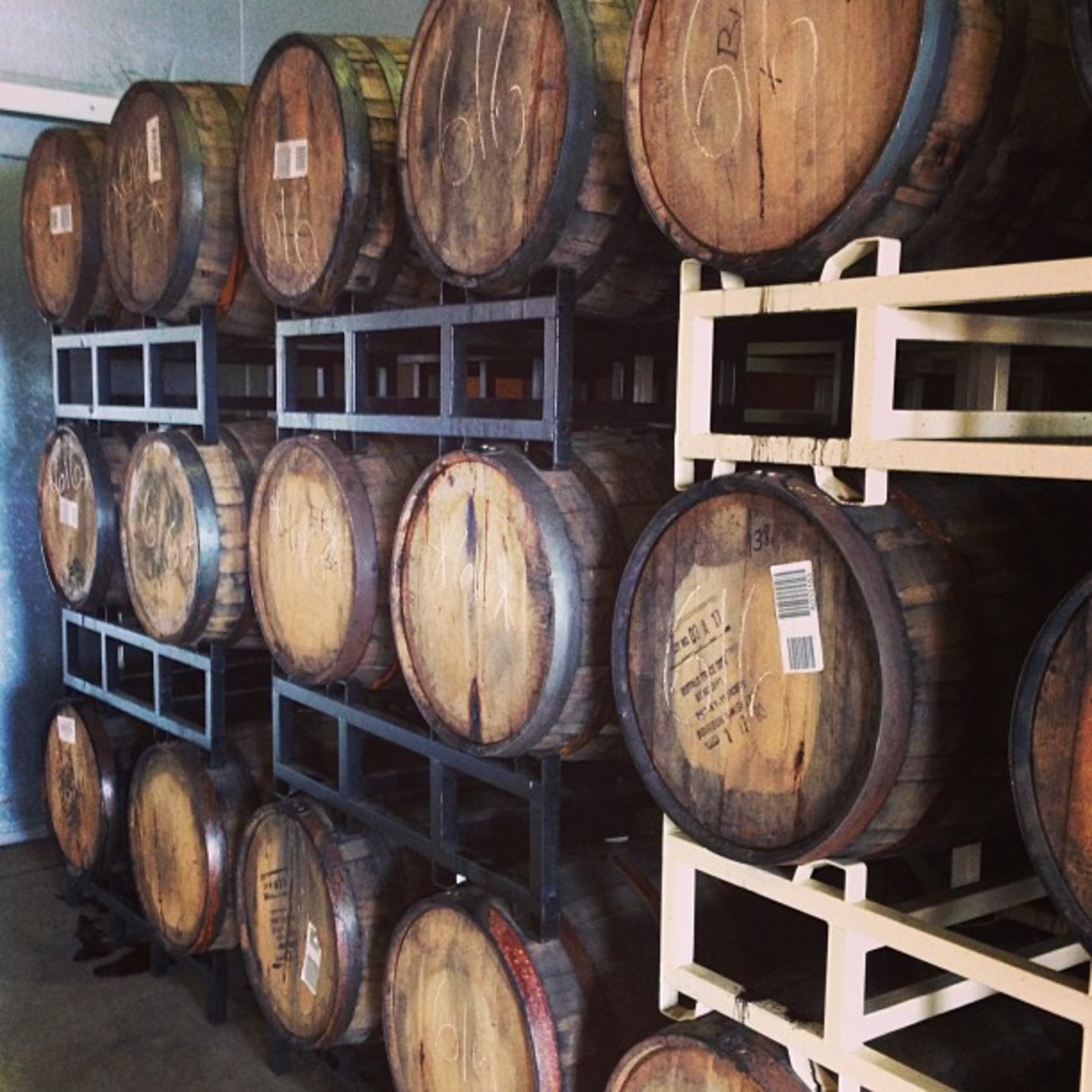 #redbrickbrewing 20th anniversary brew. Aged in Buffalo Trace casks. #legit --@foodchainz