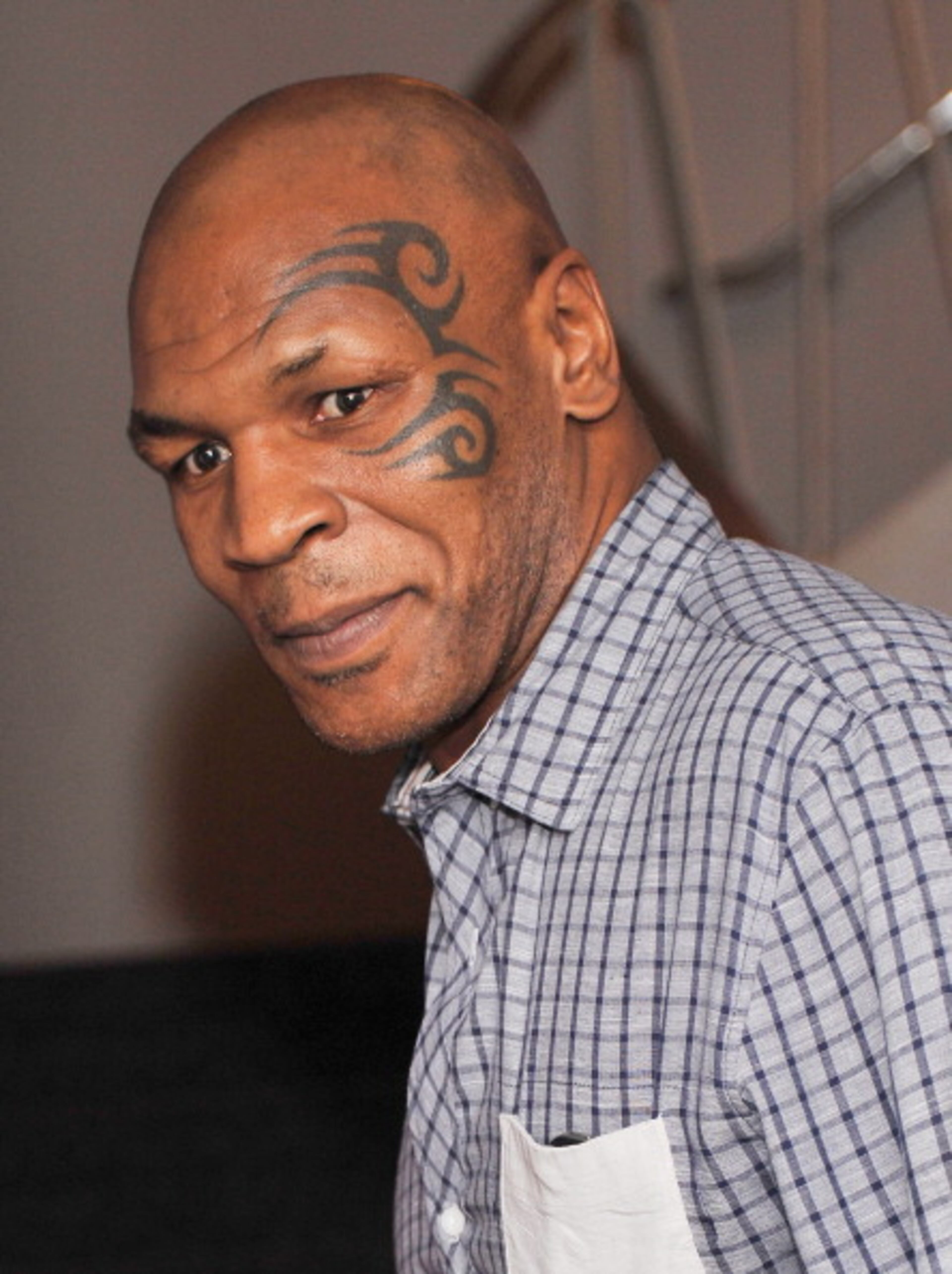 NEW YORK, NY - AUGUST 06: Former heavyweight boxing champion Mike Tyson attends the "Red Hook Summer" premiere at the DGA Theater on August 6, 2012 in New York City. (Photo by Stephen Lovekin/Getty Images)