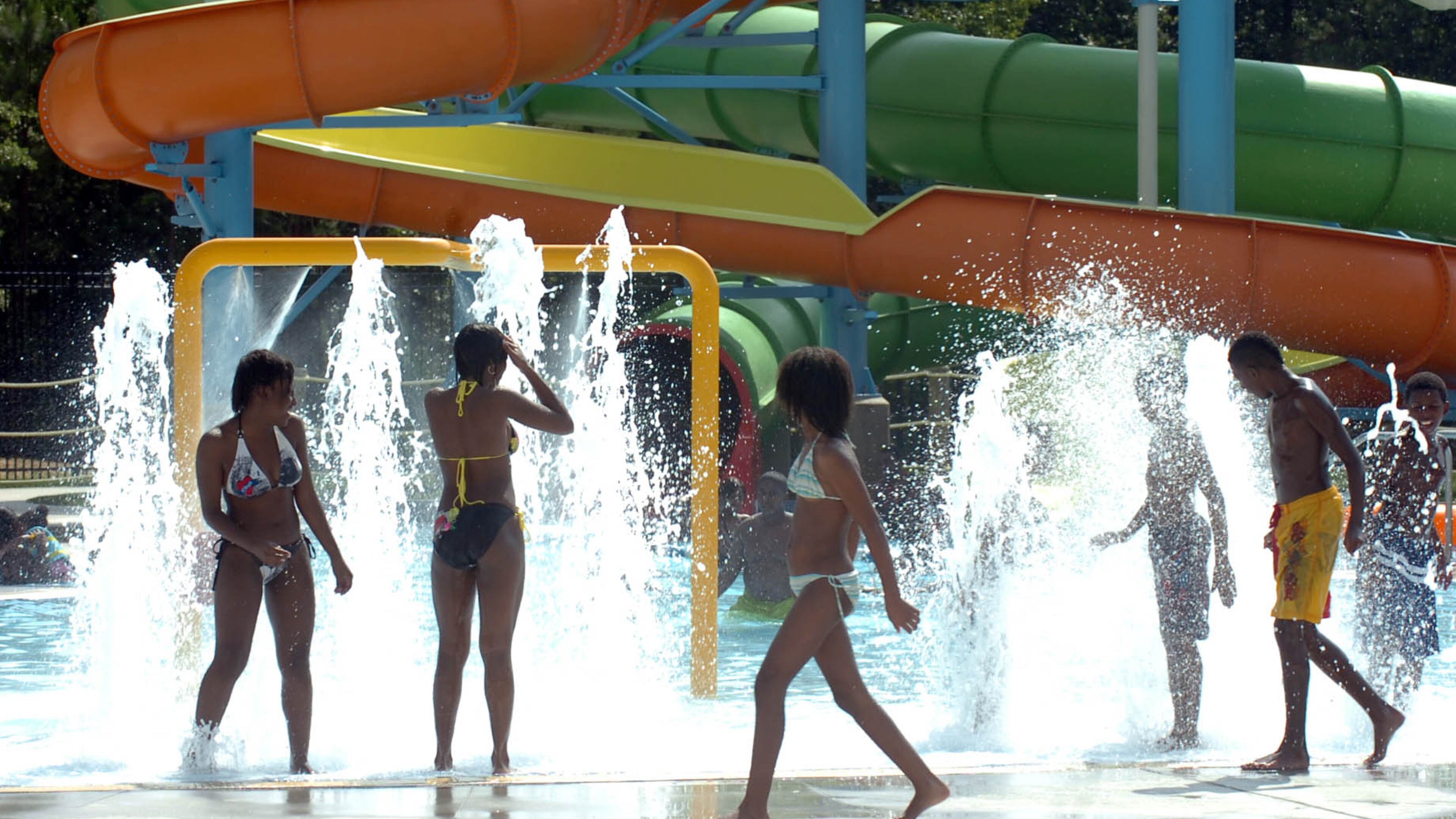 Browns Mill Aquatic Center in Lithonia will offer free admission to DeKalb County residents Saturday, Aug. 12, 2017. Kent D. Johnson/AJC