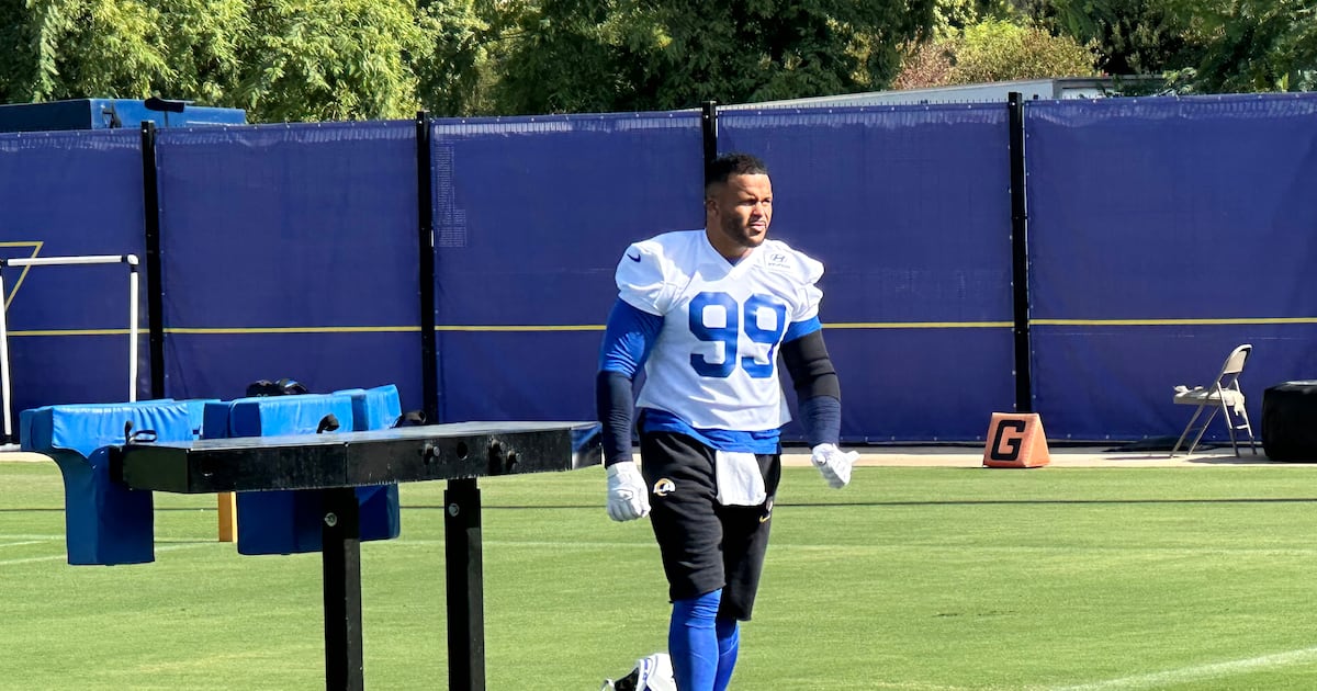 Aaron Donald ruled out of the Rams' season opener against the 49ers, won't travel to Australia