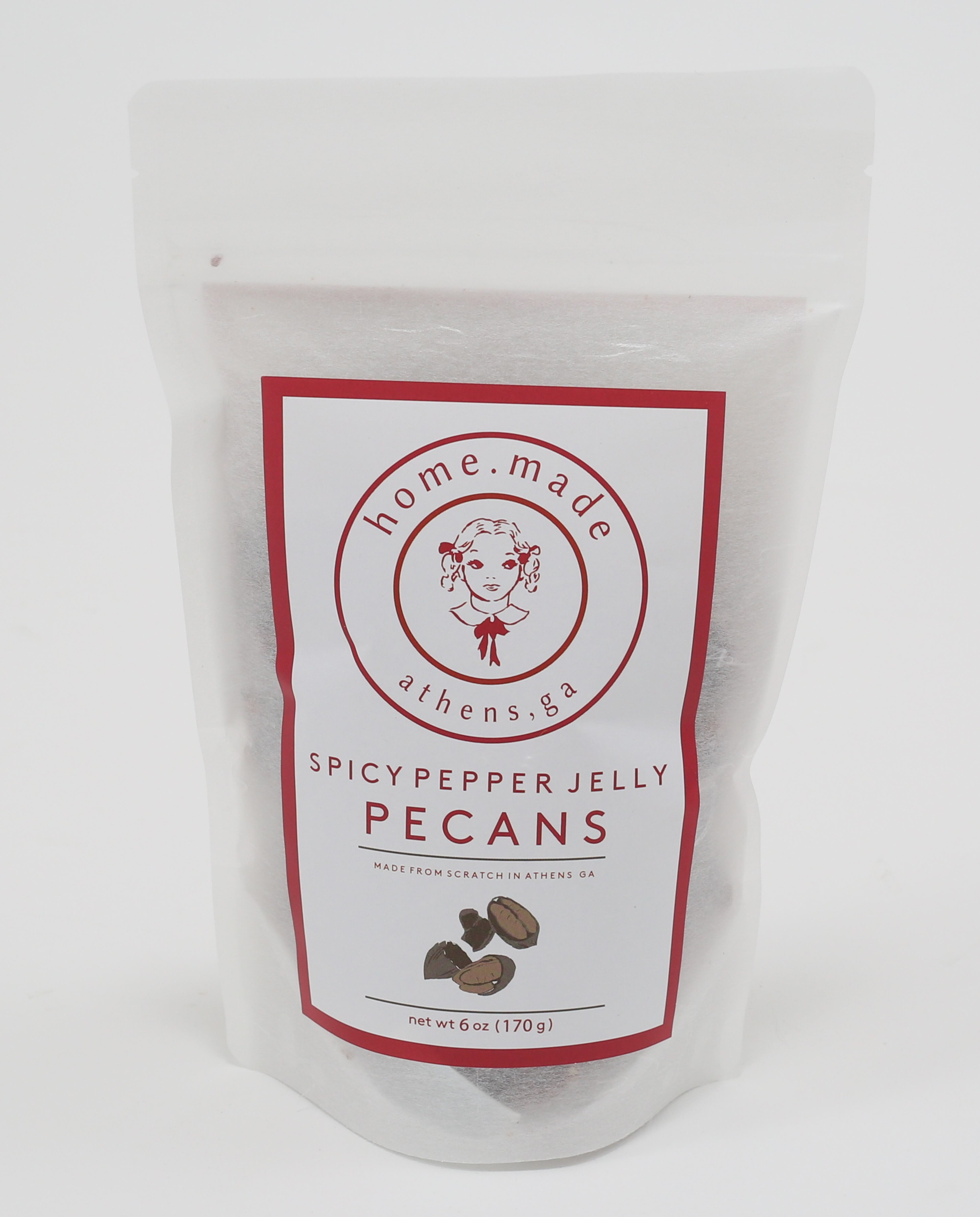 Pepper Jelly Pecans from home.made Southern Snacks/Courtesy Kristen Bach