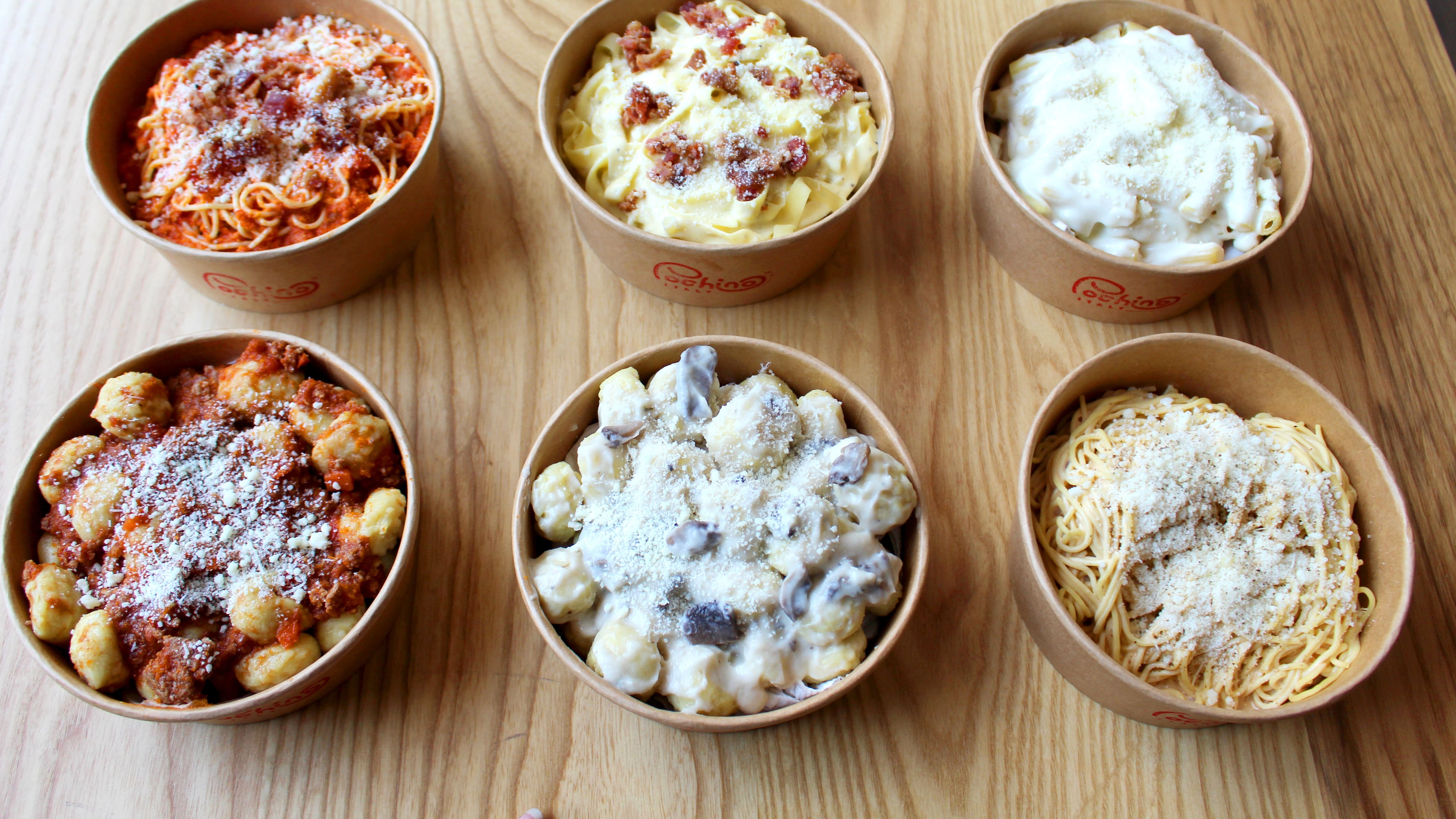 Several pastas are featured on the menu at Pochino Italy in Kennesaw. / Courtesy of Pochino Italy