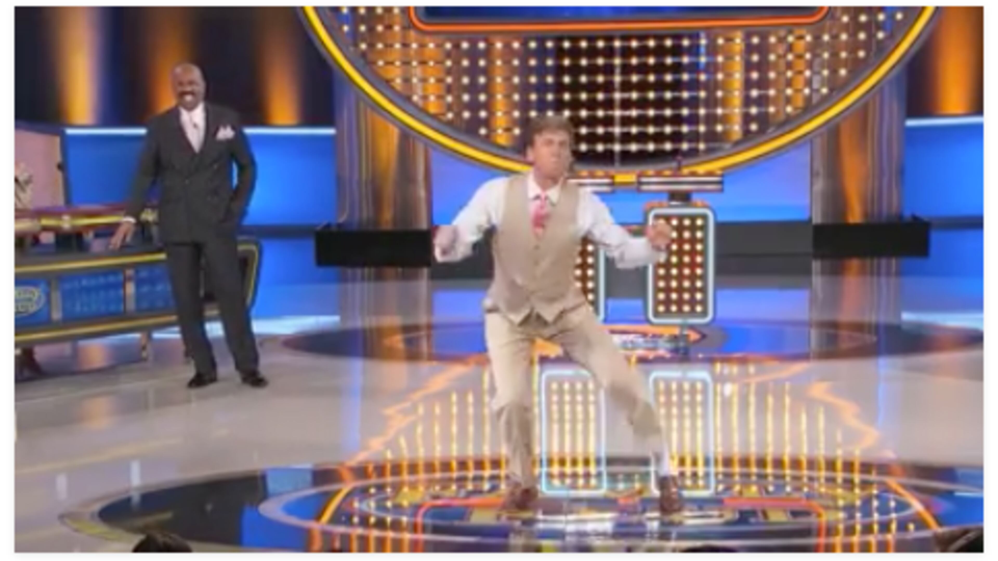 Jordan K. Van Matre and his family appeared on "Family Feud" with hilarious results.