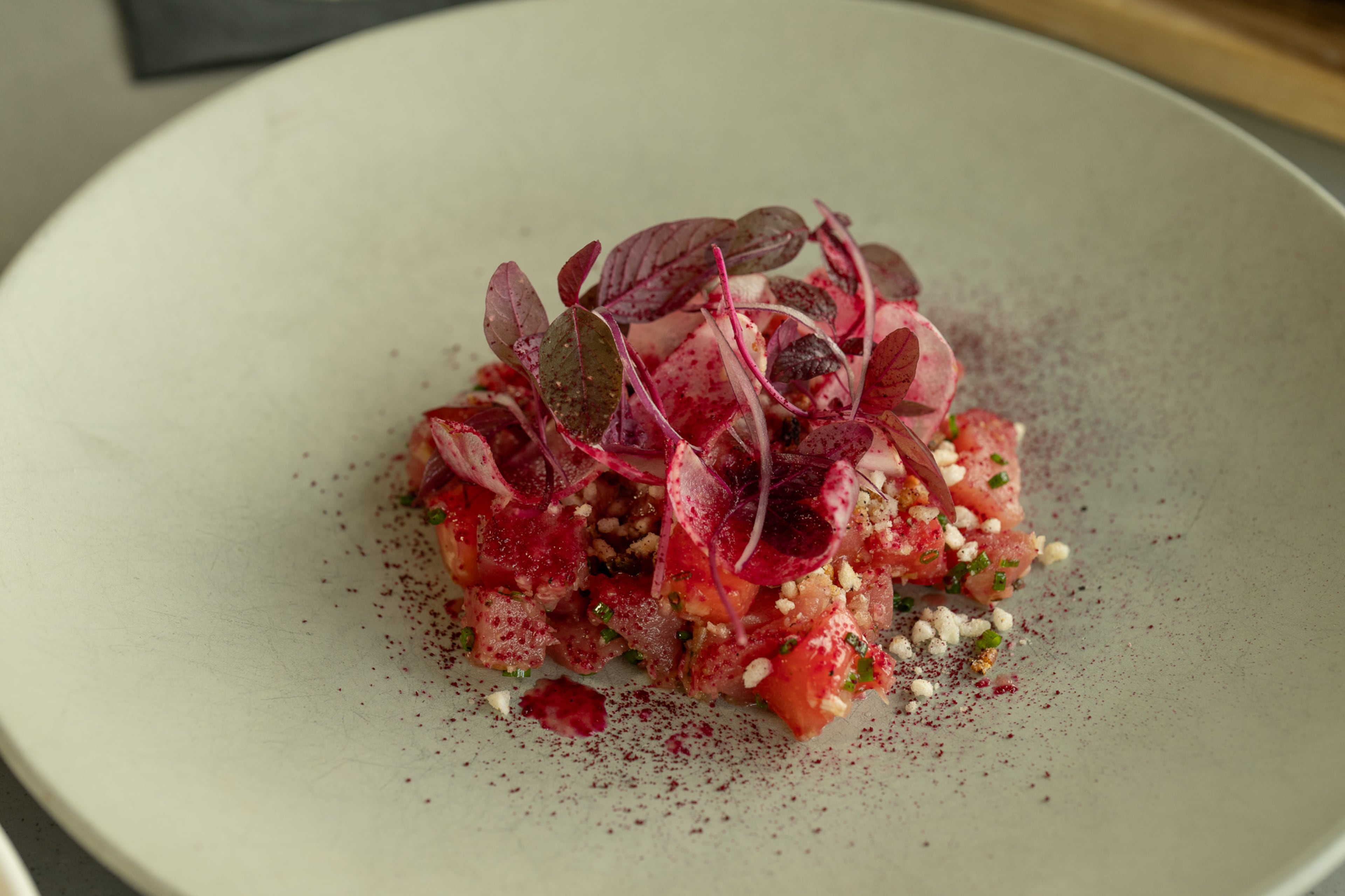 The Woodall ahi tuna & watermelon poke