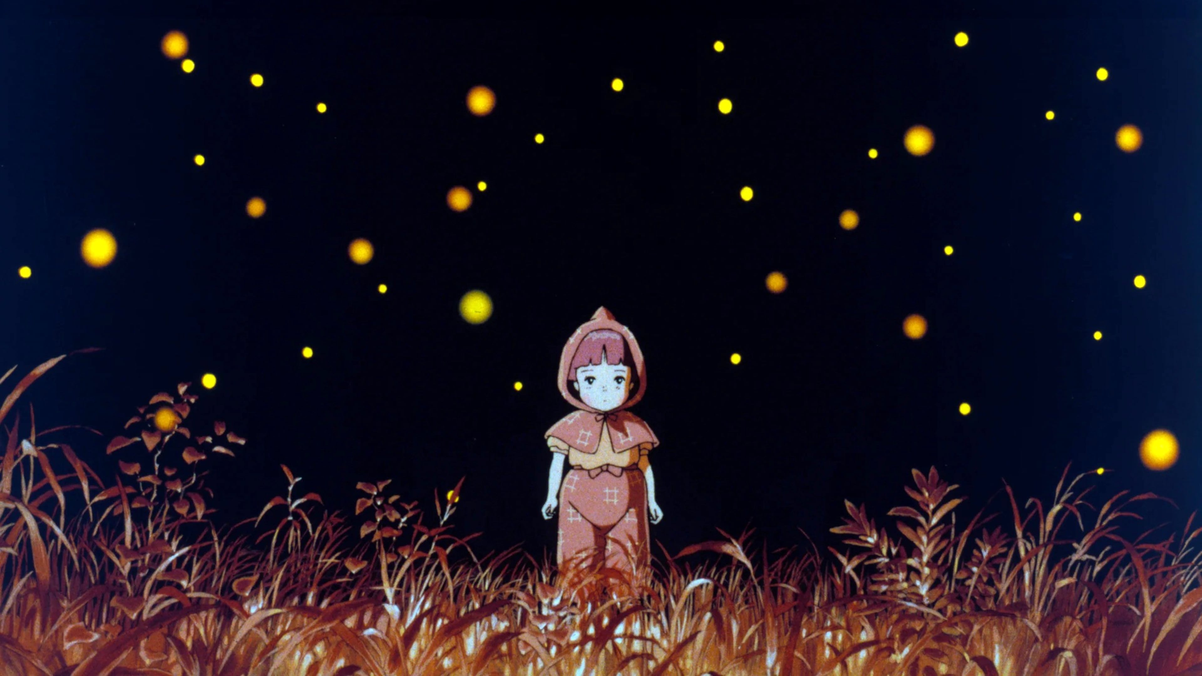 This image released by GKIDS shows a scene from the 1988 film "Grave of the Fireflies." (GKIDS via AP)