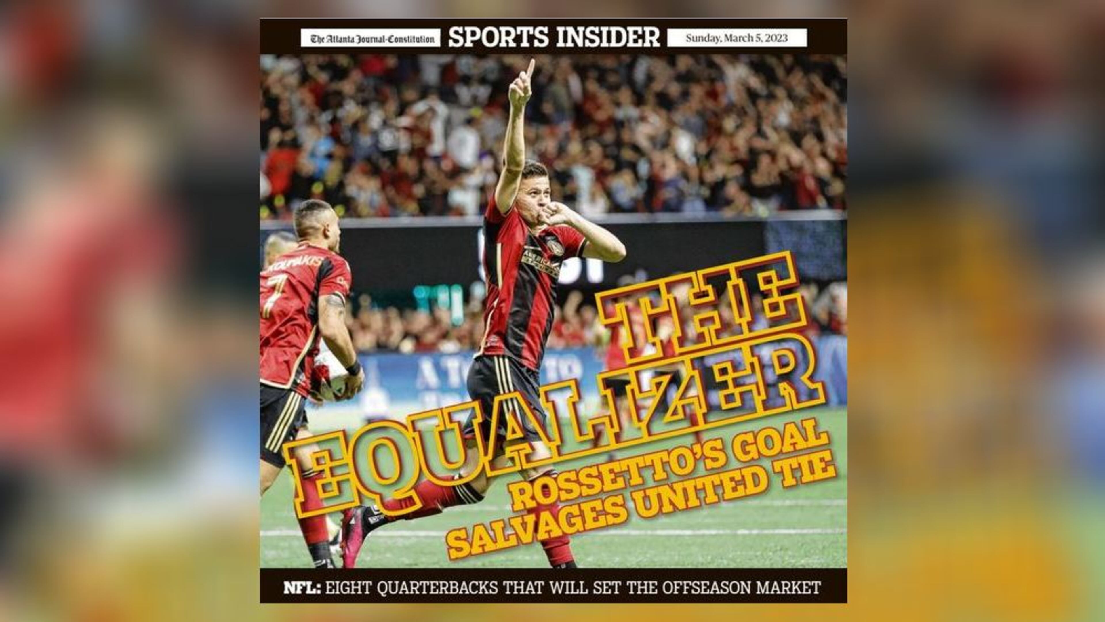The Atlanta Journal-Constitution digital magazine Sports Insider, Sunday, March5, 2023.
