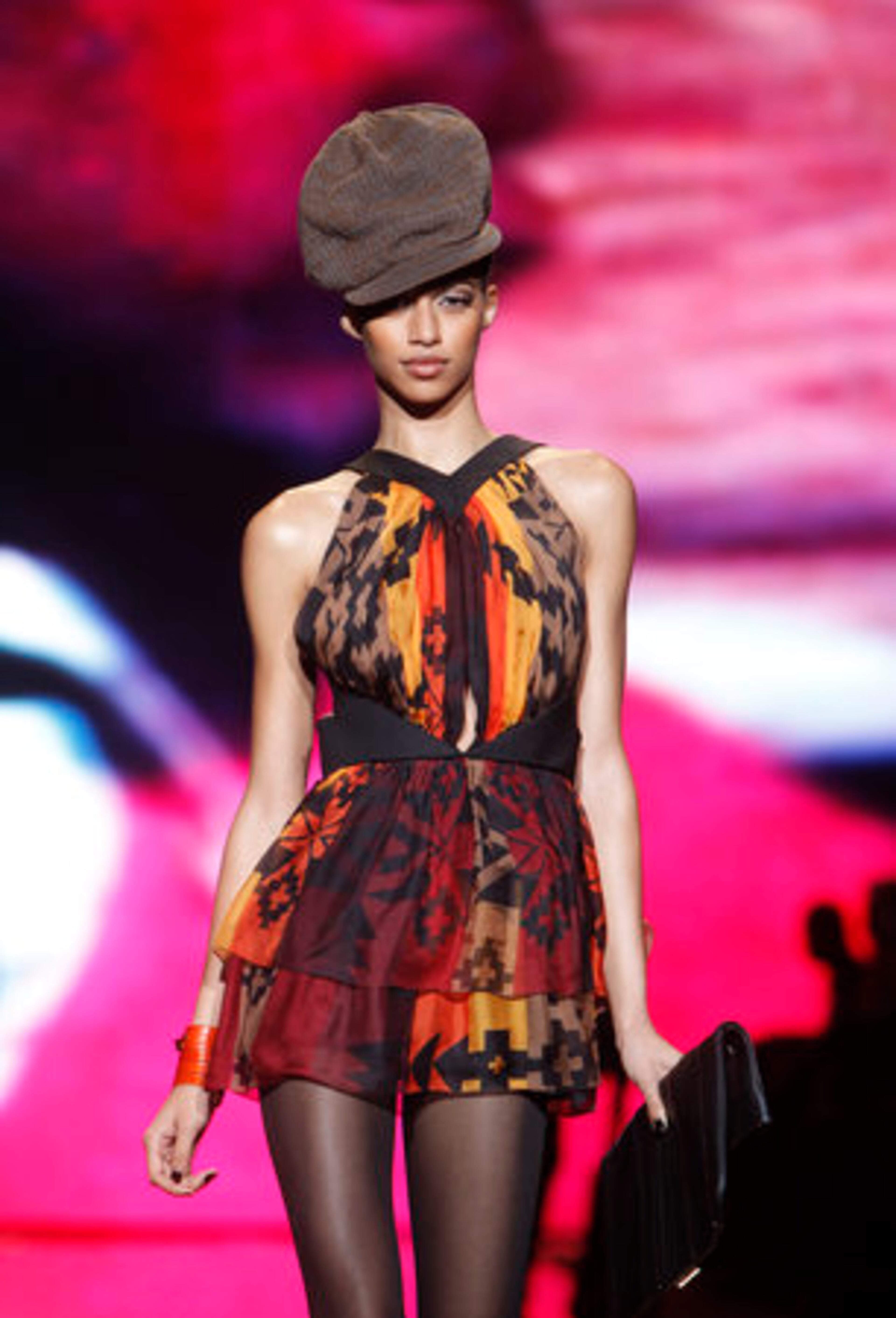 The L.A.M.B. fall 2011 collection is modeled during Fashion Week Thursday, Feb. 17, 2011 in New York.