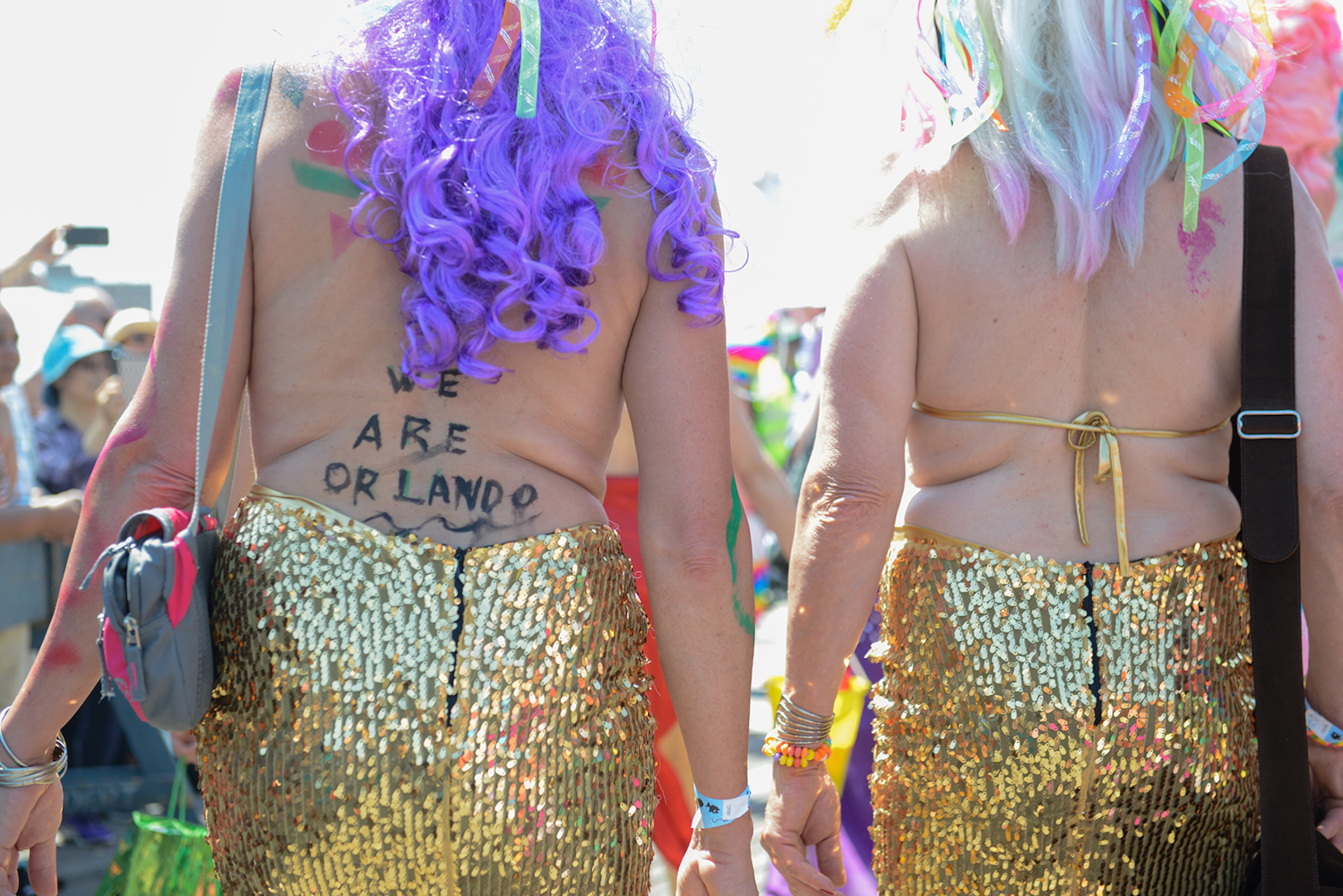 NEW YORK, NY - JUNE 18 : People participate in Coney Island's annual Mermaid Parade on June 18, 2016 in the Brooklyn borough of New York City. The 34th annual parade celebrates mythology, artistic spirit and seaside culture. (Photo by Stephanie Keith/Getty Images)