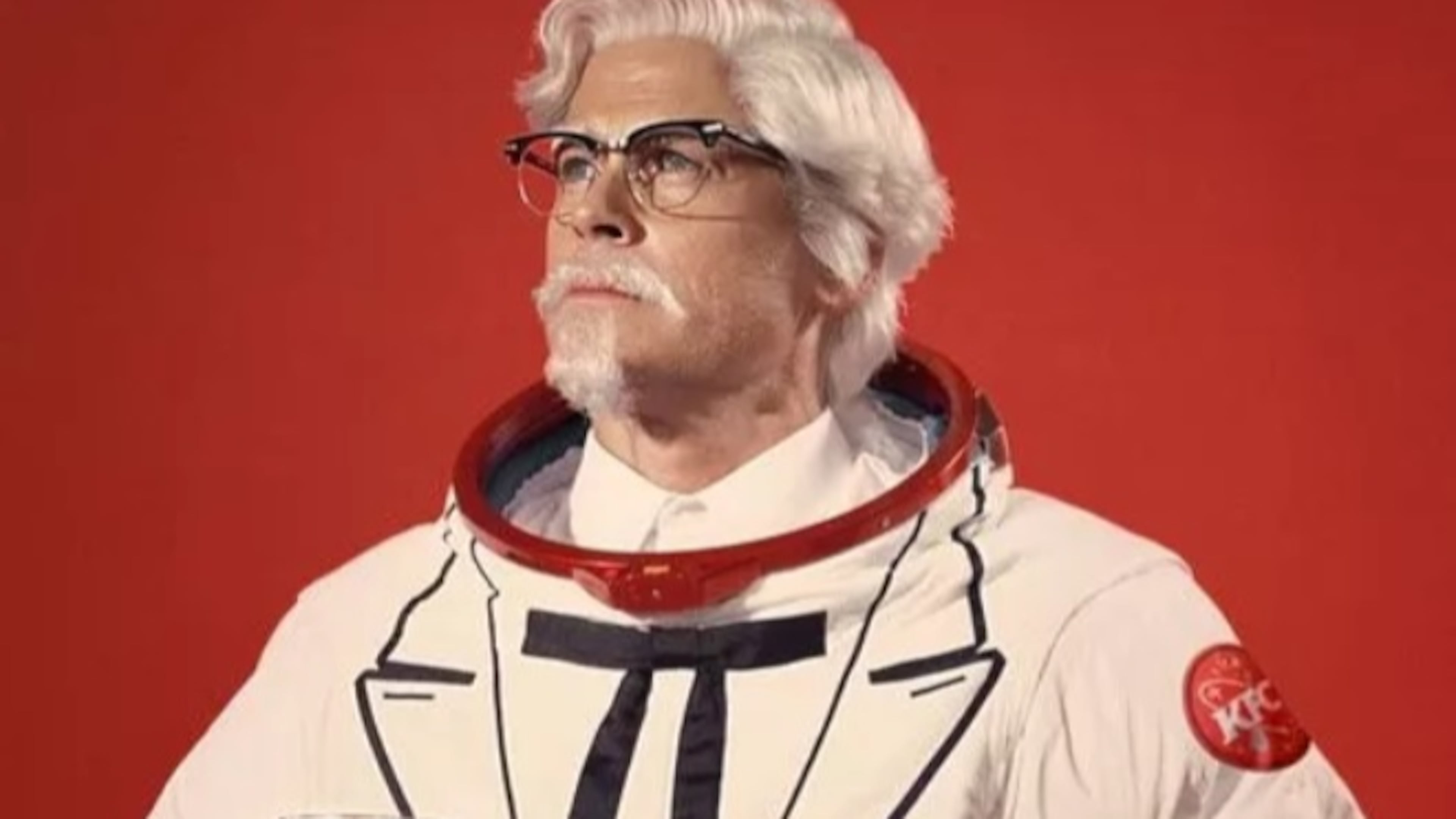 Actor Rob Lowe is the newest celebrity to portray Col. Harland Sanders, the founder of KFC. Lowe will debut on Sunday.