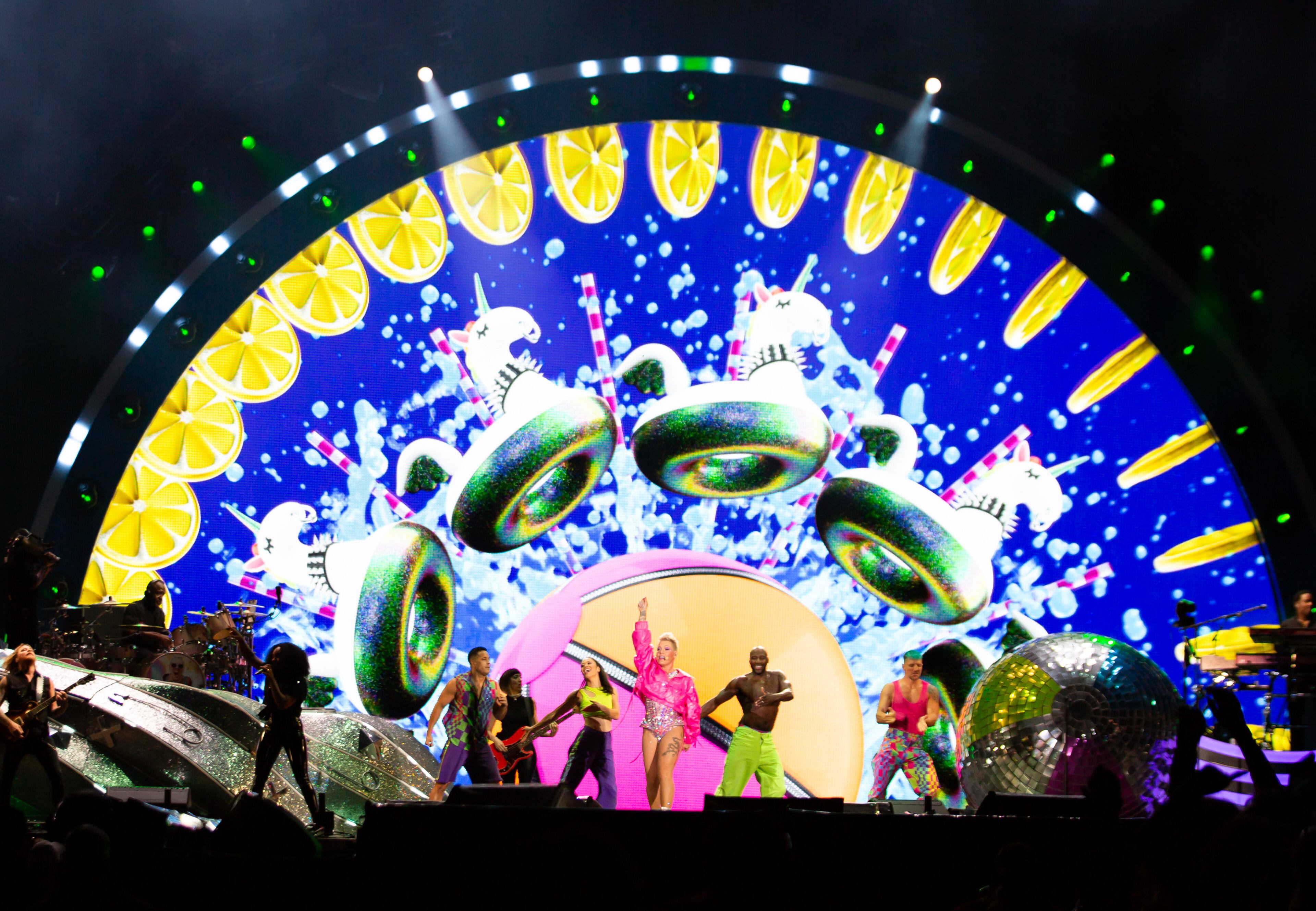 65005e0fbc5eef4376d48cac Atlanta, Ga: Pink closed out night 1 of Music Midtown with incredible aerial acrobatics, spellbinding singing, and choreographed dance that grabbed everyone's attenionPhoto taken Friday September 15, 2023 at Piedmont Park. 65005e0fbc5eef4376d48cac (RYAN FLEISHER FOR THE ATLANTA JOURNAL-CONSTITUTION)