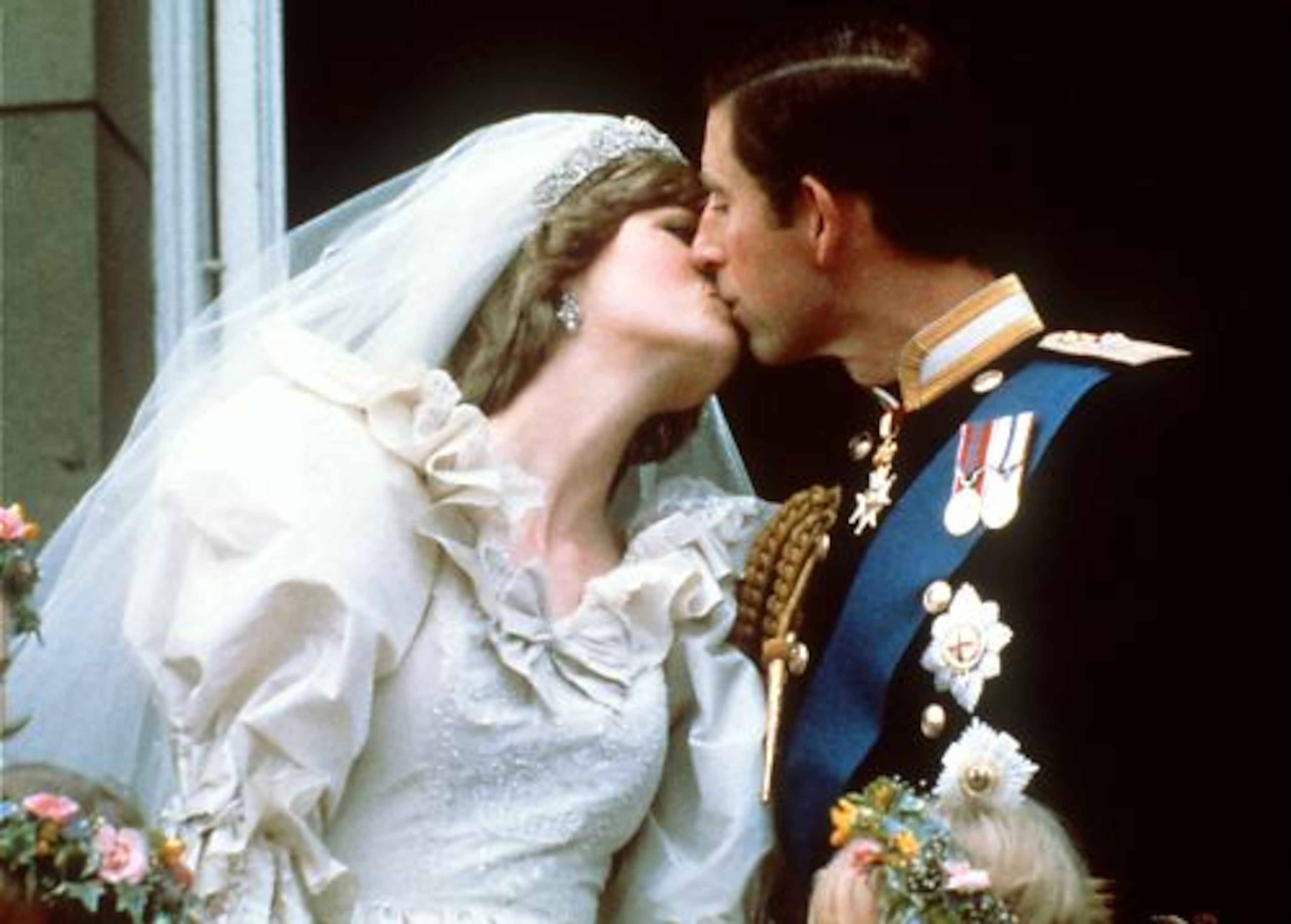 A fairytale wedding on July 29, 1981: Britain's Prince Charles and the former Diana Spencer kiss on the balcony of Buckingham Palace in London.