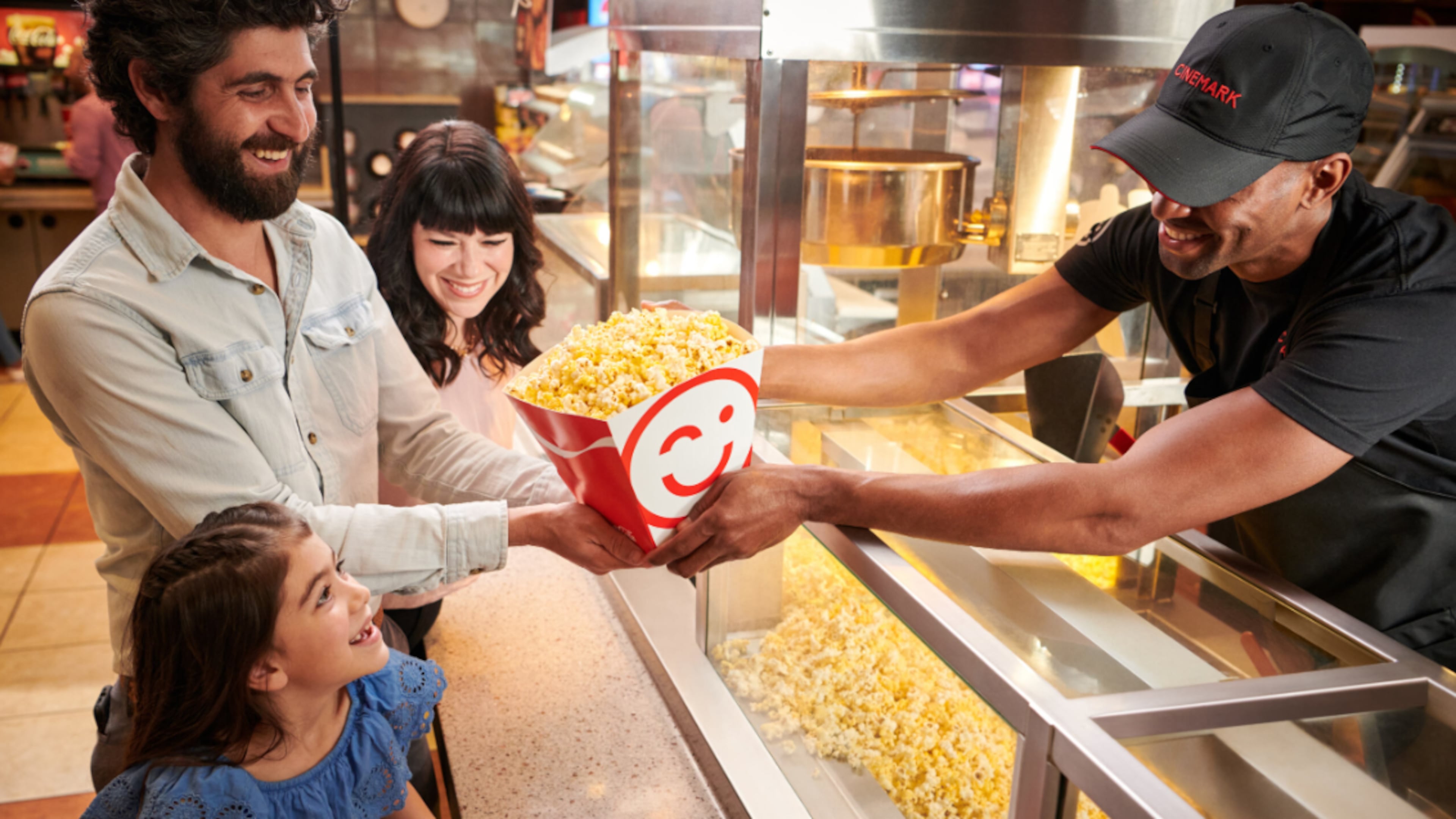For one day only, Cinemark is offering a $5 promotion for moviegoers to fill up any vessel of their choosing with popcorn. The chain has only one location in Georgia: the 17-screen Cinemark Tinseltown in Fayetteville, about 20 miles south of downtown Atlanta.