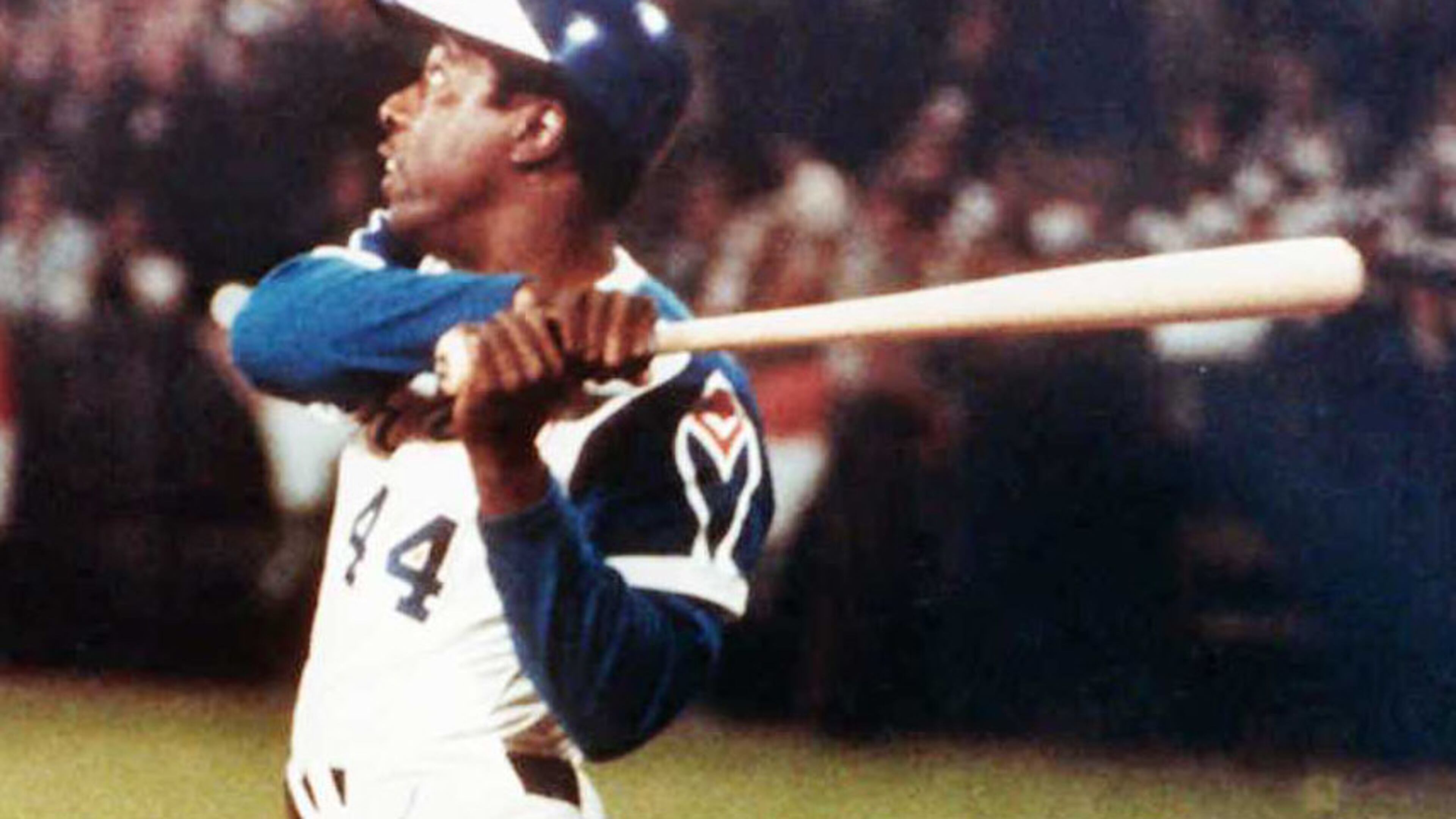 On April 8, 1974, the Braves' Hank Aaron smashed his 715th career home run to pass Babe Ruth for baseball's most prestigious record. (AJC file photo)