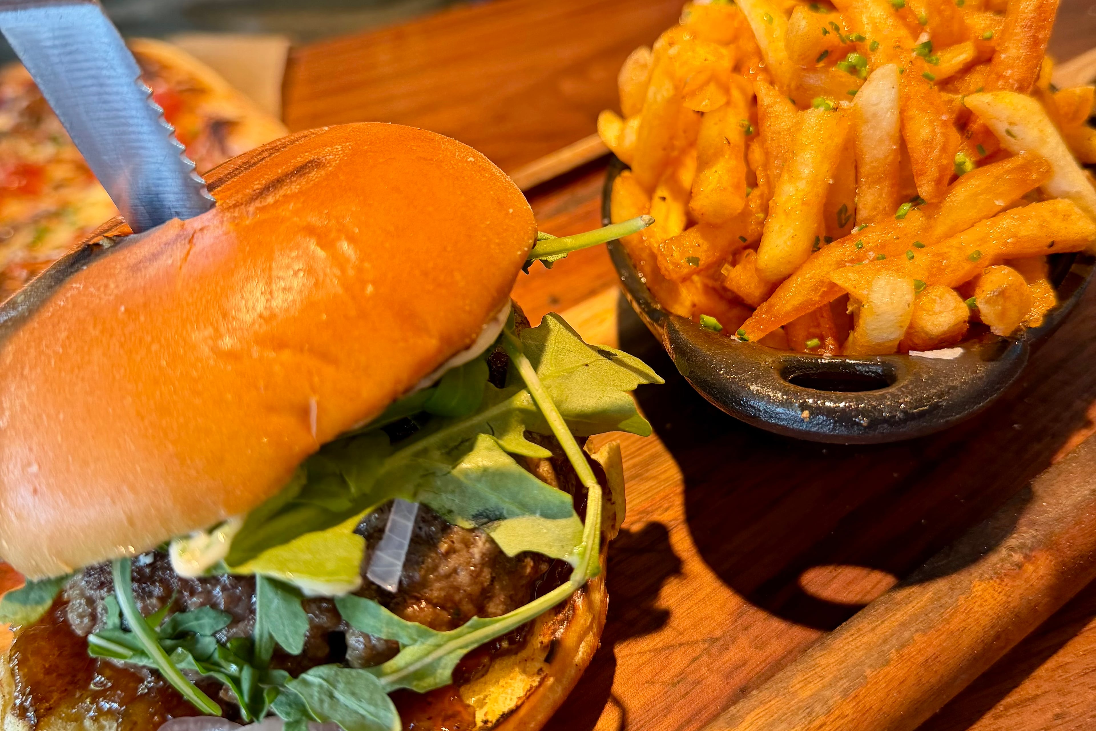The Enzo burger is worth the drive to Fayetteville, according to blogger The Real Food Stalker. (Courtesy of Justin Brown)