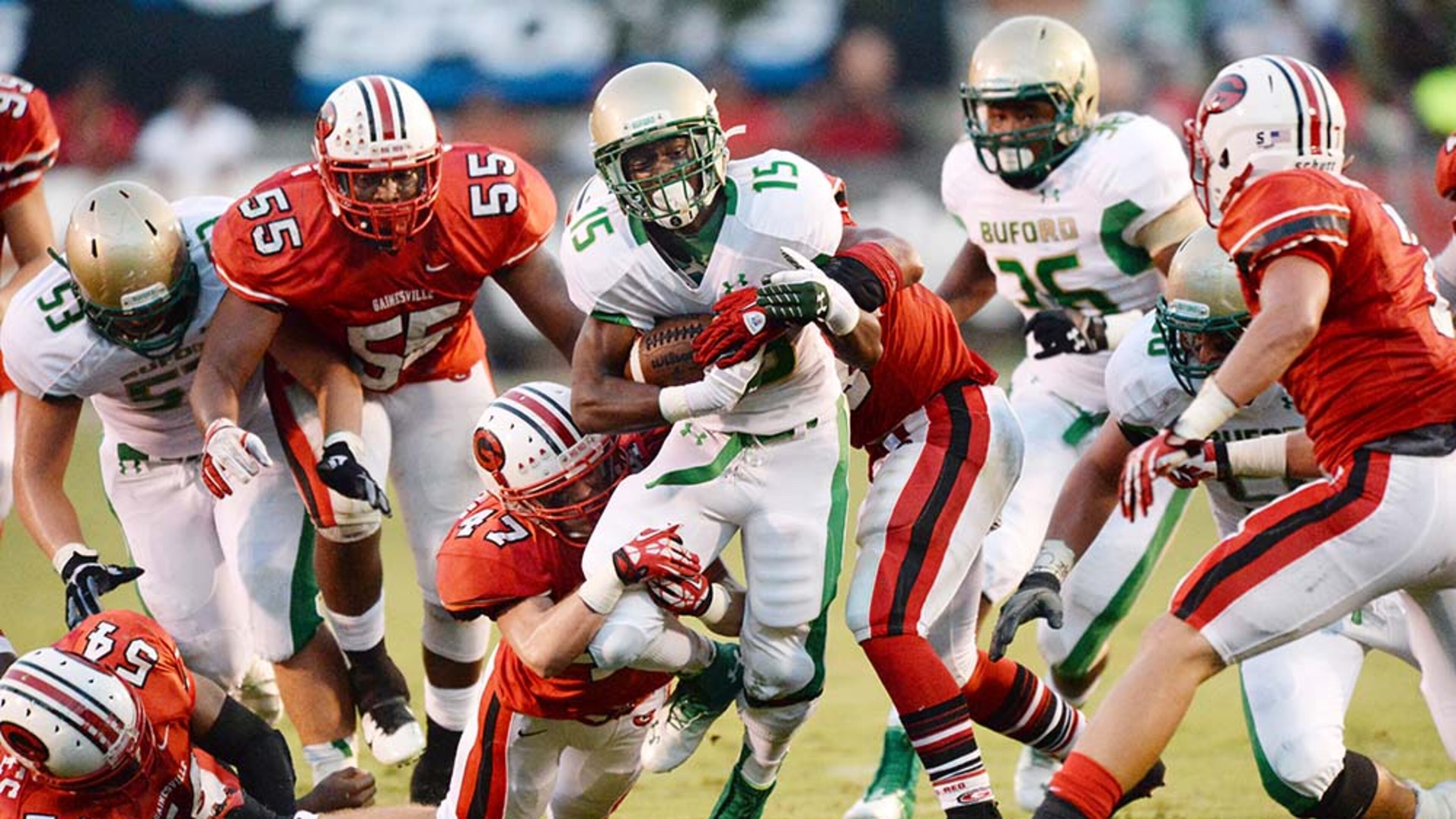 Xavier Gant is a 5-9, 165-pound potential A-back from Buford.