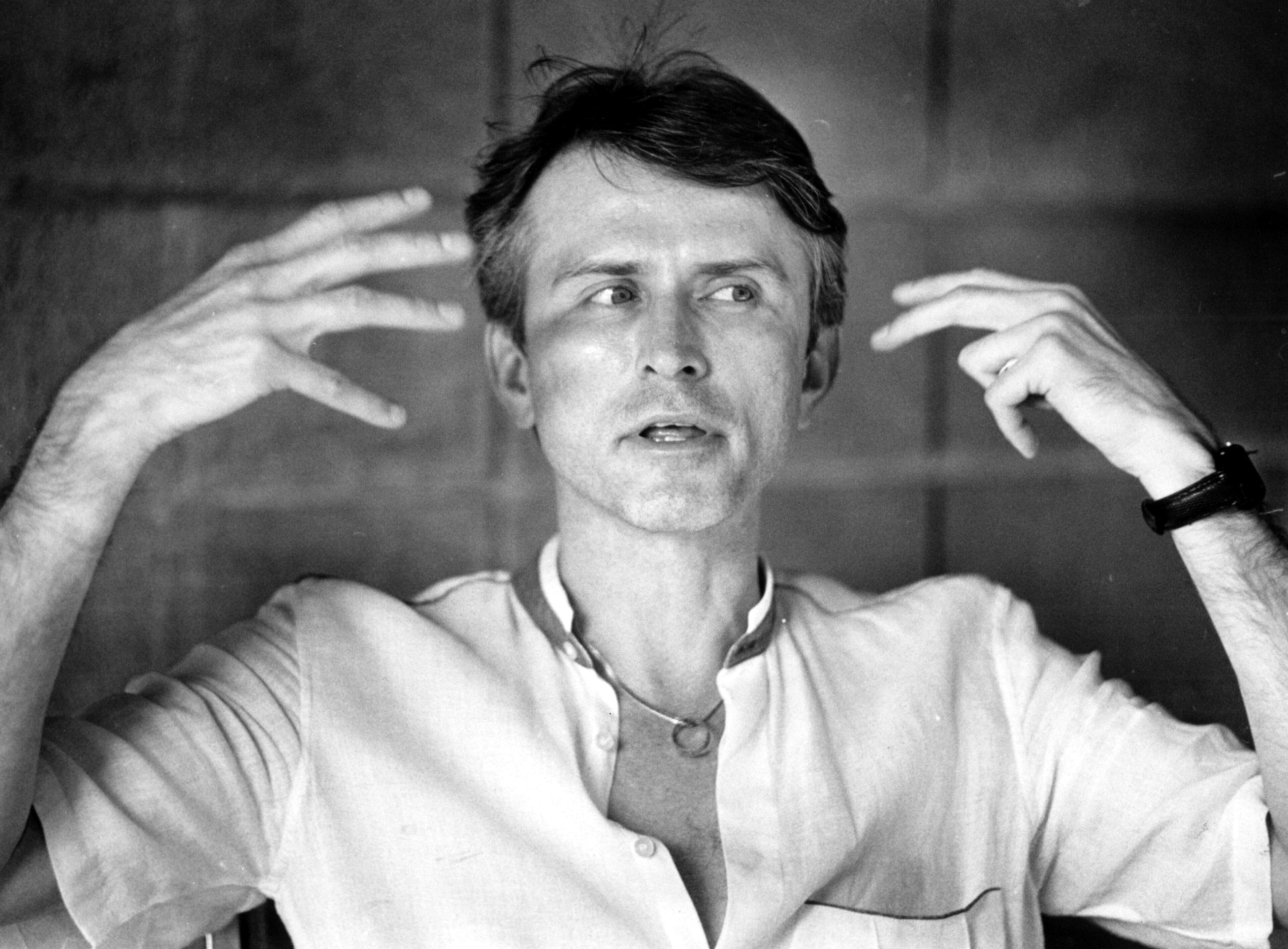 Aug. 21, 1985 - John McFall shown during an interview at the Atlanta School of Ballet. (Andy Sharp/AJC staff)