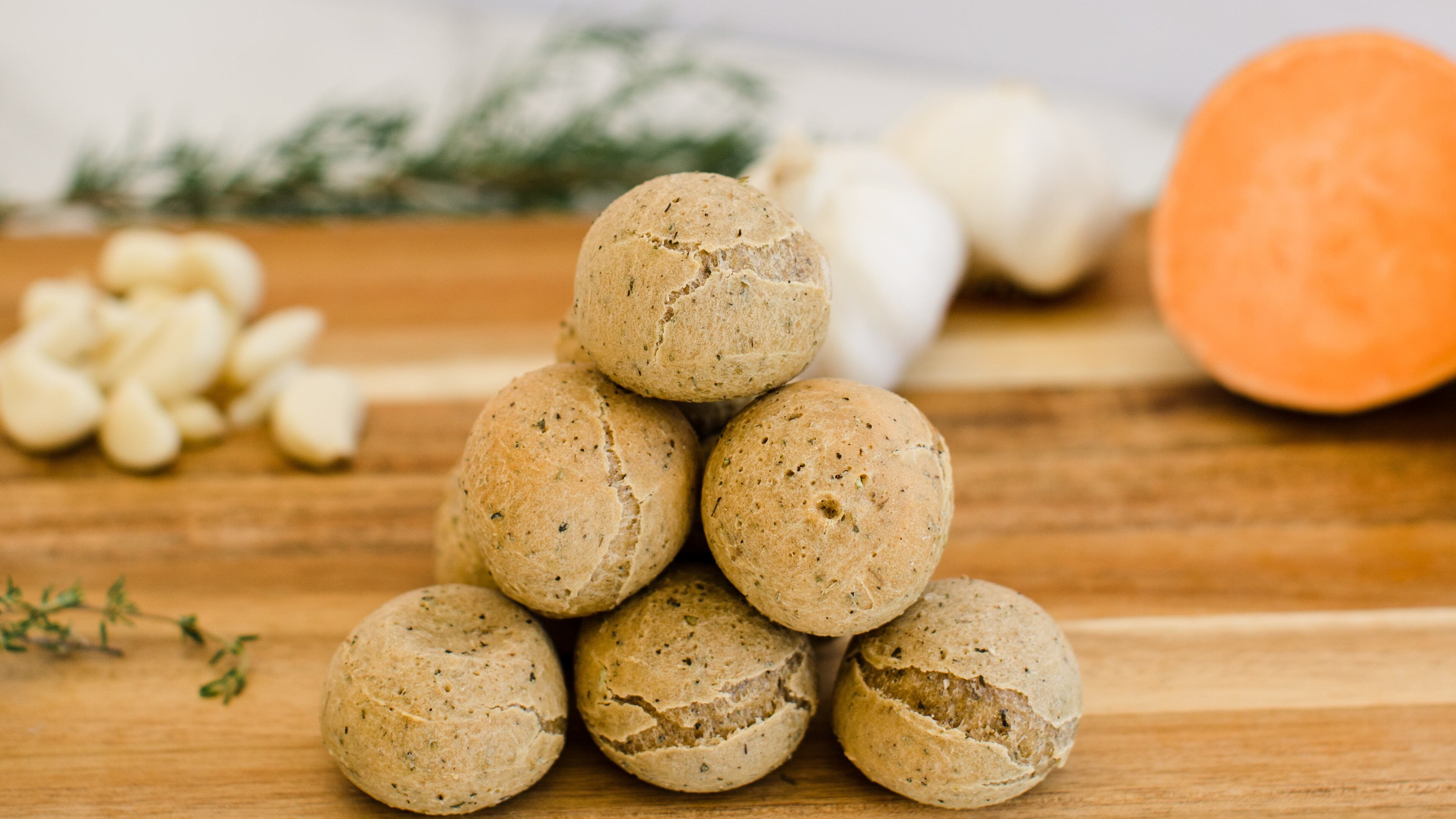 Puffs from Cassava Breads. Courtesy of Cassava Breads