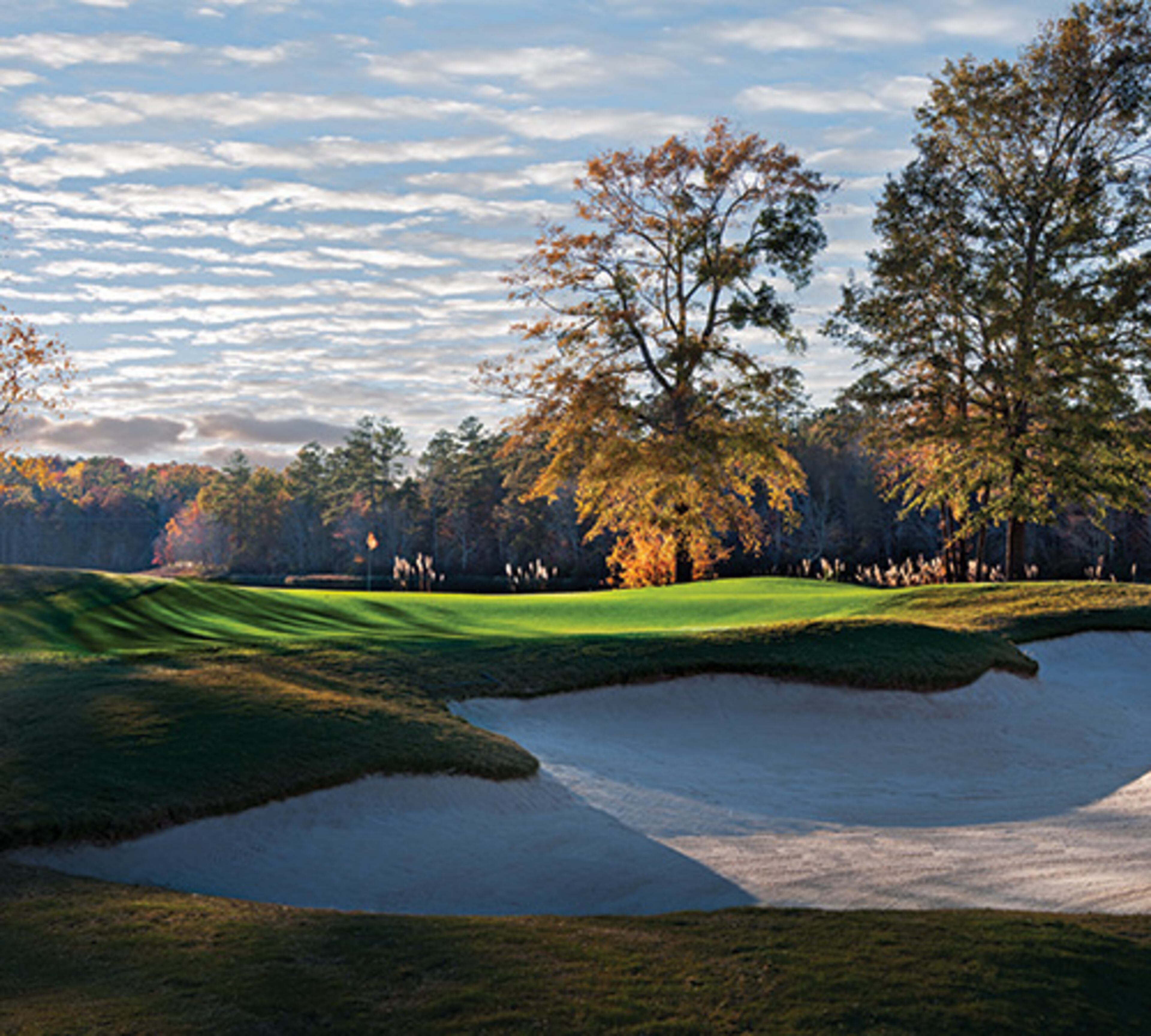 54 holes – Praised by Golf Digest, Golfweek, Golf Magazine and Golf Channel, come see what makes RTJ Grand National one of the top stops on the Trail. Just an hour and a half from Atlanta, the Links, Short and Lake Courses are definitely worth the trip.