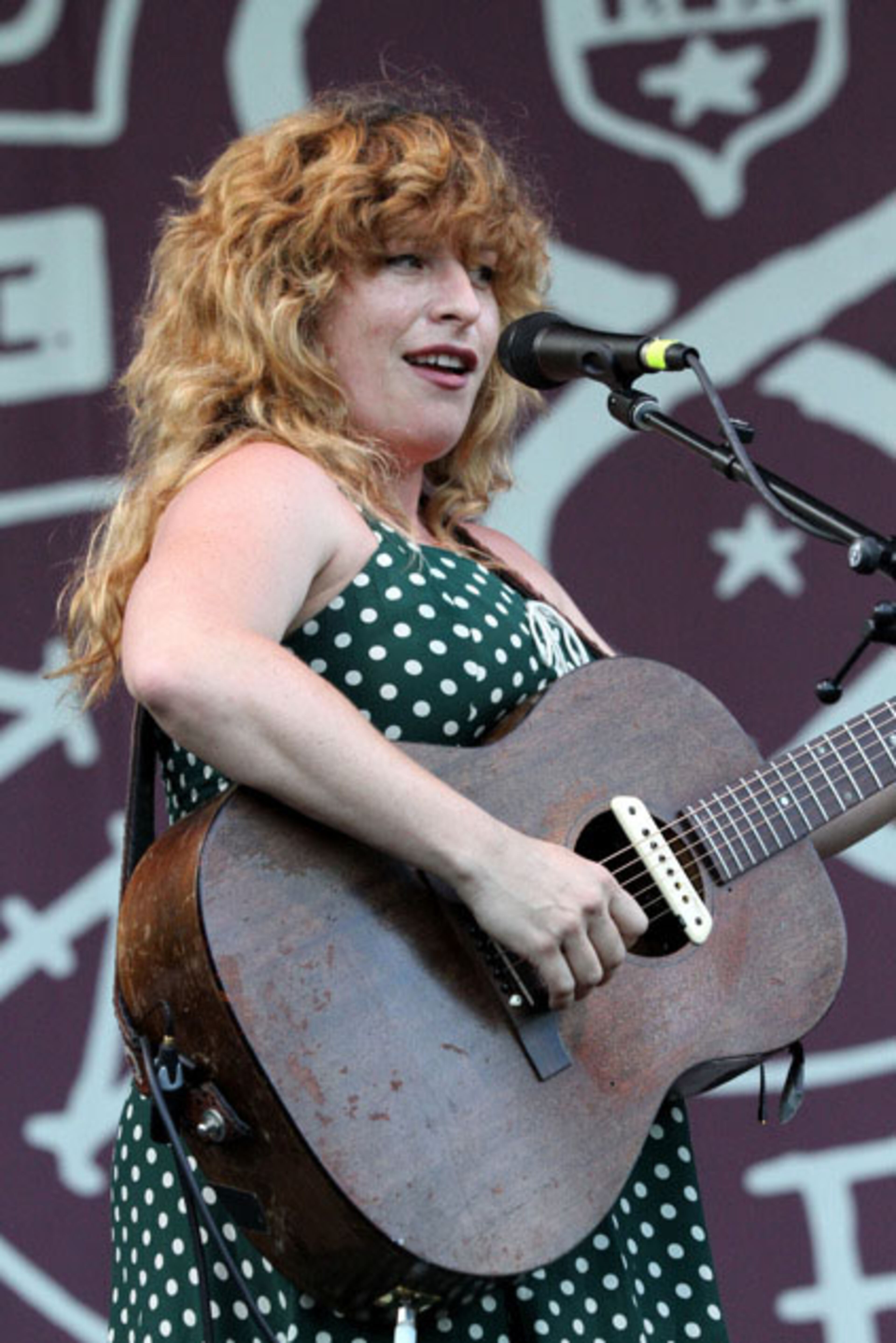 Shovels & Rope perform on stage. The Drive-By Truckers and Shovels & Rope headlined the second day of the Candler Park Music and Food Festival in Atlanta on Saturday, May 30, 2015 with a capacity crowd in excess of 15,000. Robb D. Cohen/RobbsPhotos.com