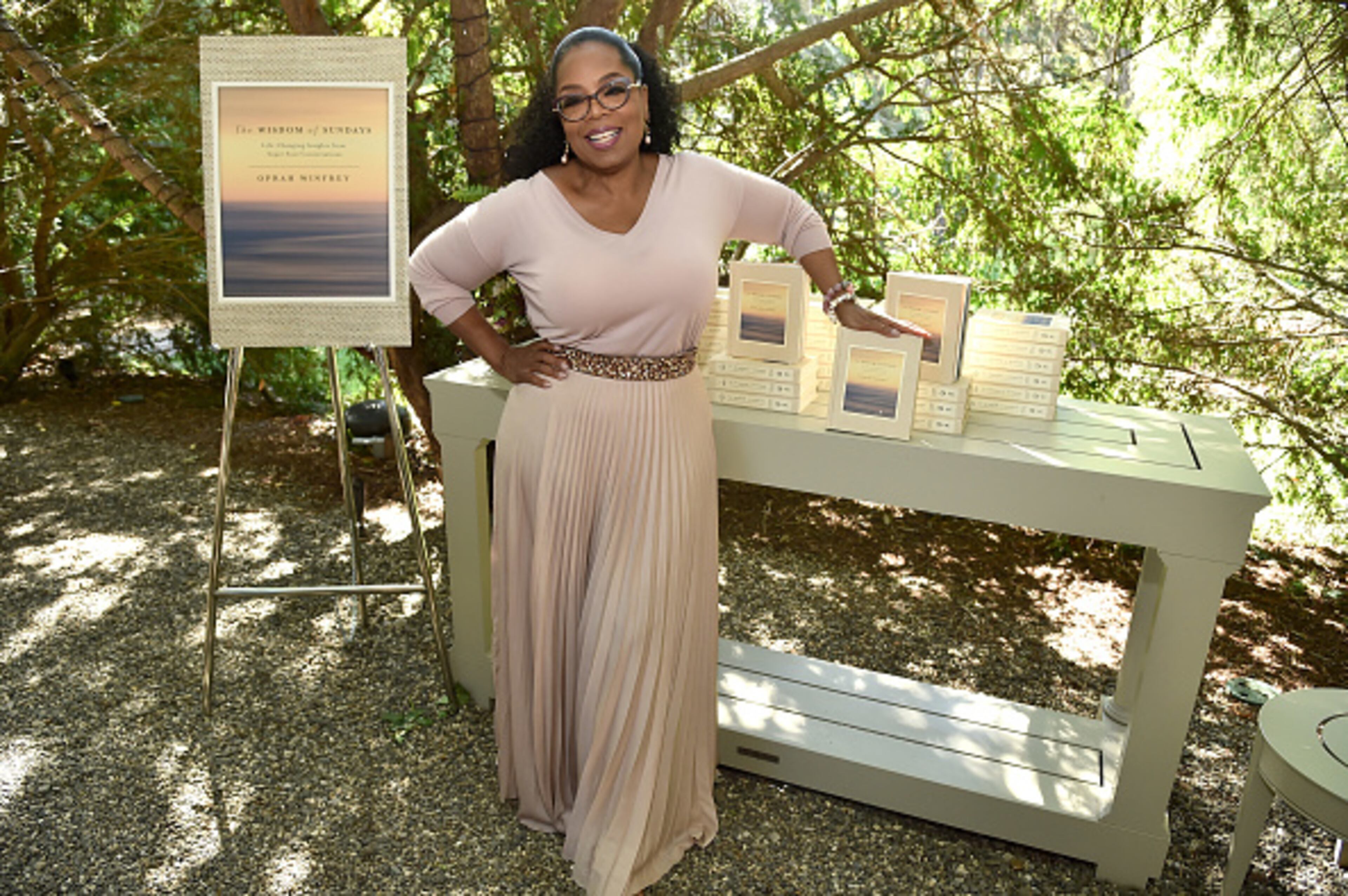 MONTECITO, CA - OCTOBER 15: Author Oprah Winfrey attends Oprah Winfrey's Gospel Brunch celebrating her new book "Wisdom of Sundays" on October 15, 2017 in Montecito, California. (Photo by Alberto E. Rodriguez/Getty Images)