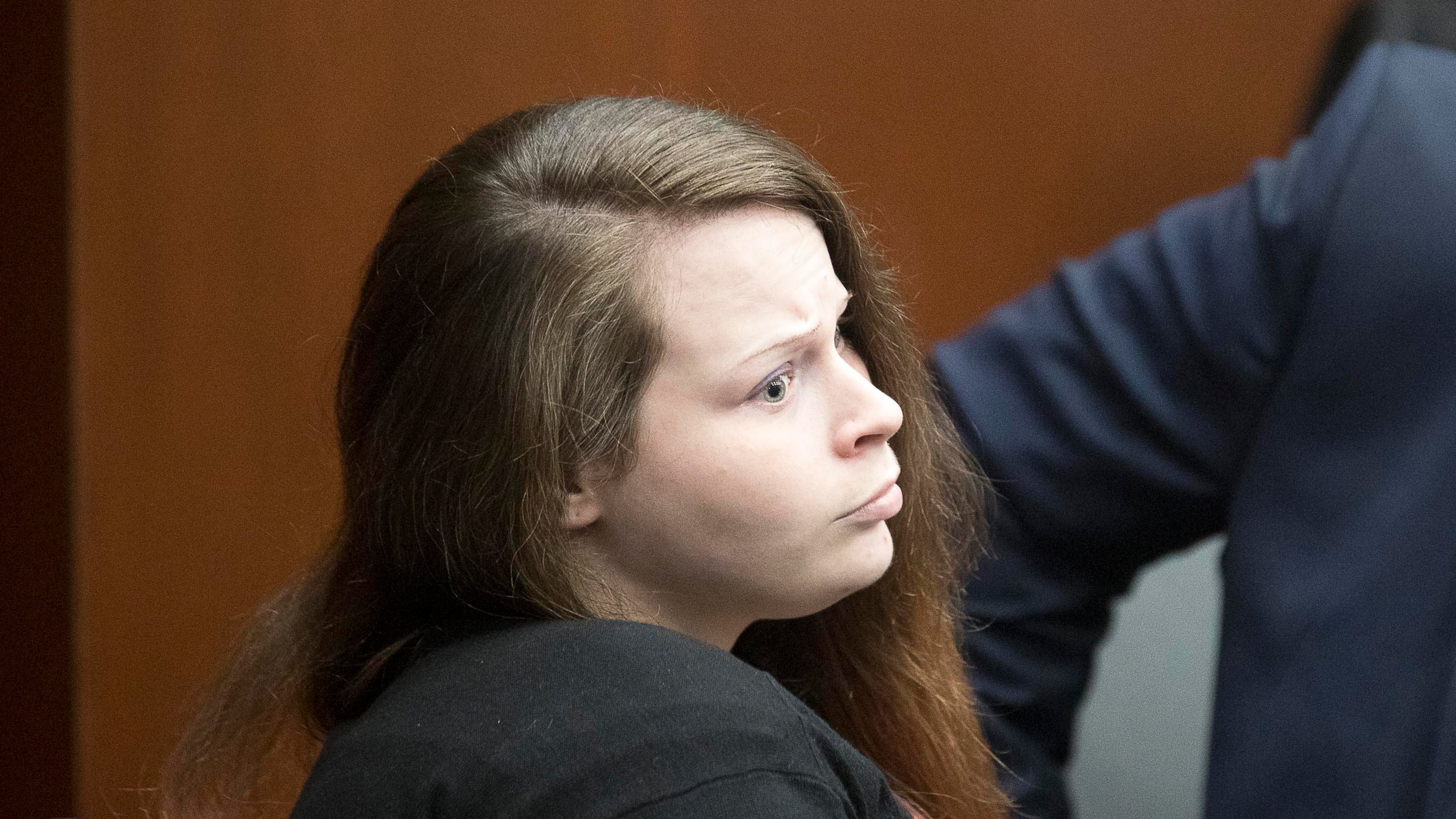 05/13/2019 -- Covington, Georgia -- Cortney Bell sits with her lawyers during her murder trial in Covington, Monday, May 13, 2019. (ALYSSA POINTER/ALYSSA.POINTER@AJC.COM)