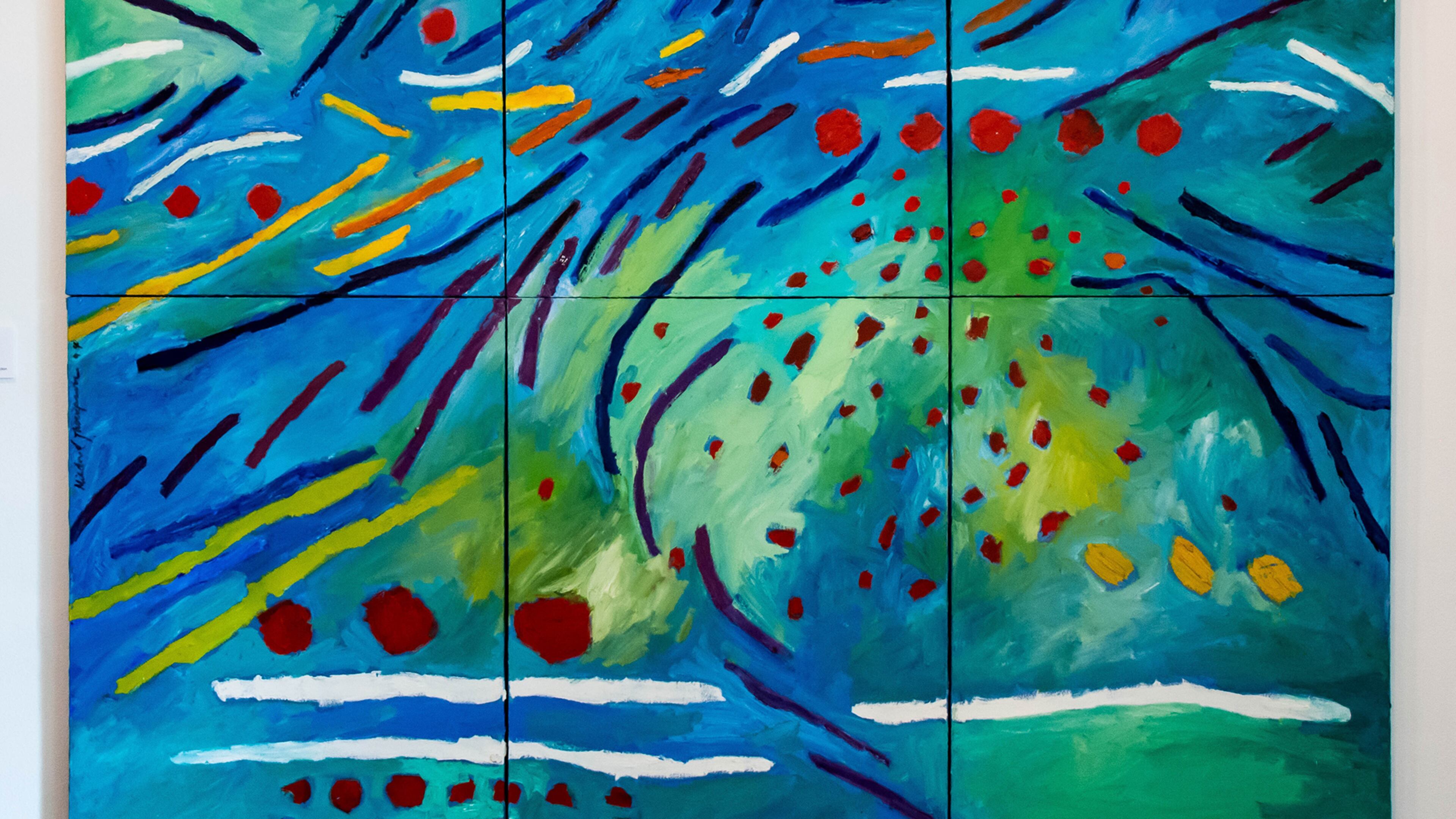 Mildred Thompson's "Untitled" (1994).
Courtesy of Hammonds House Museum