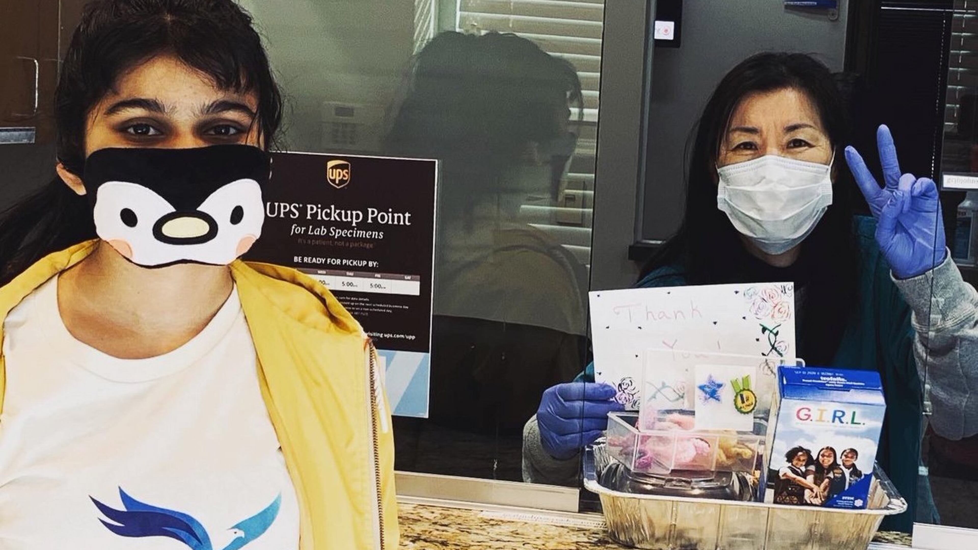 Aditi Mohan has donated about 500 ear savers to healthcare workers in the Atlanta area already, and she recently partnered with the nonprofit Raah to expand her efforts. Contributed