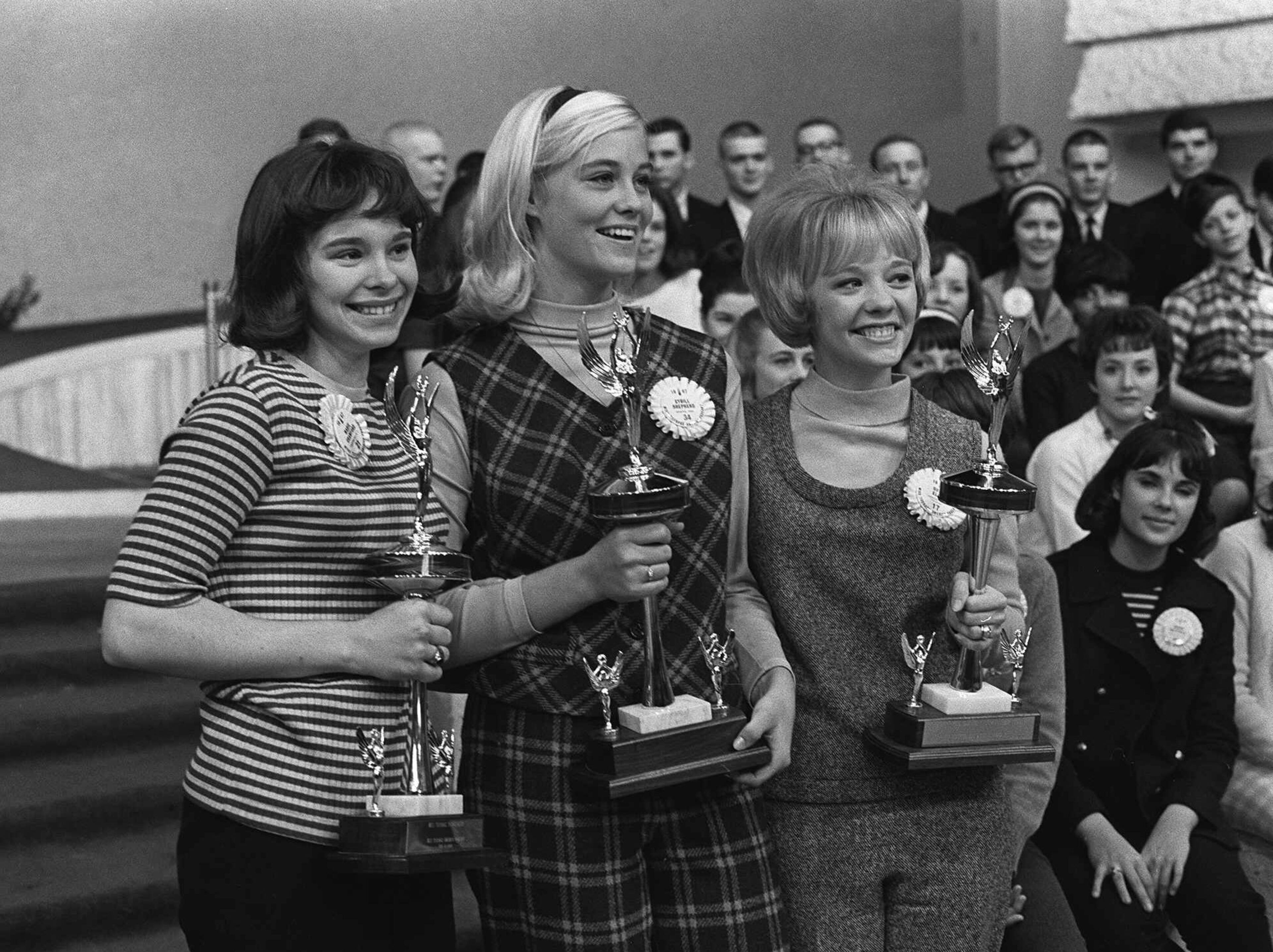 Actress Cybill Shepherd won Miss Congeniality in the Miss Teenage America Pageant in 1966.