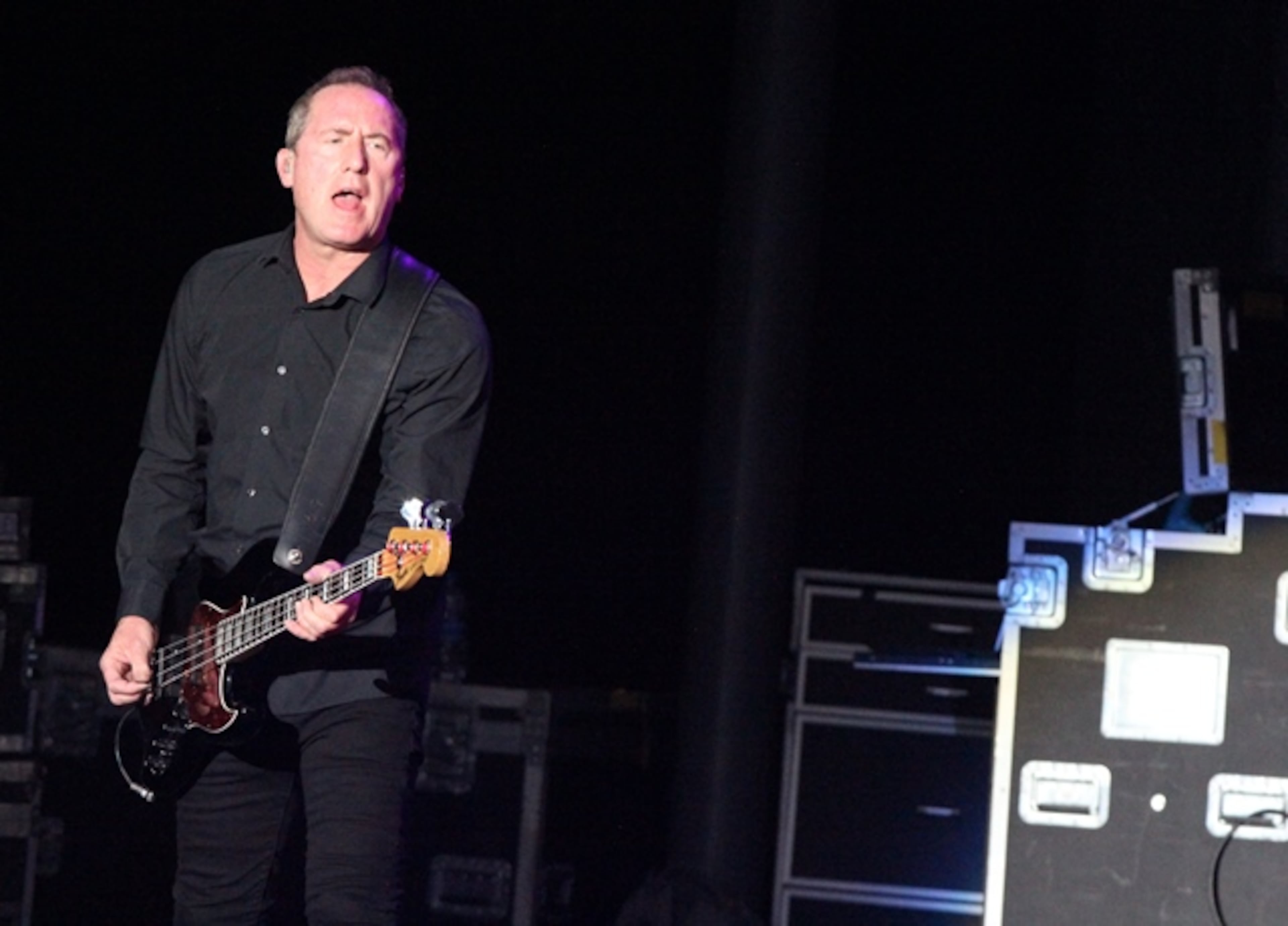 OMD - including singer/bassist Andy McCluskey - opened for The B-52s at Cadence Bank Amphitheatre at Chastain Park on Sept. 7, 2019